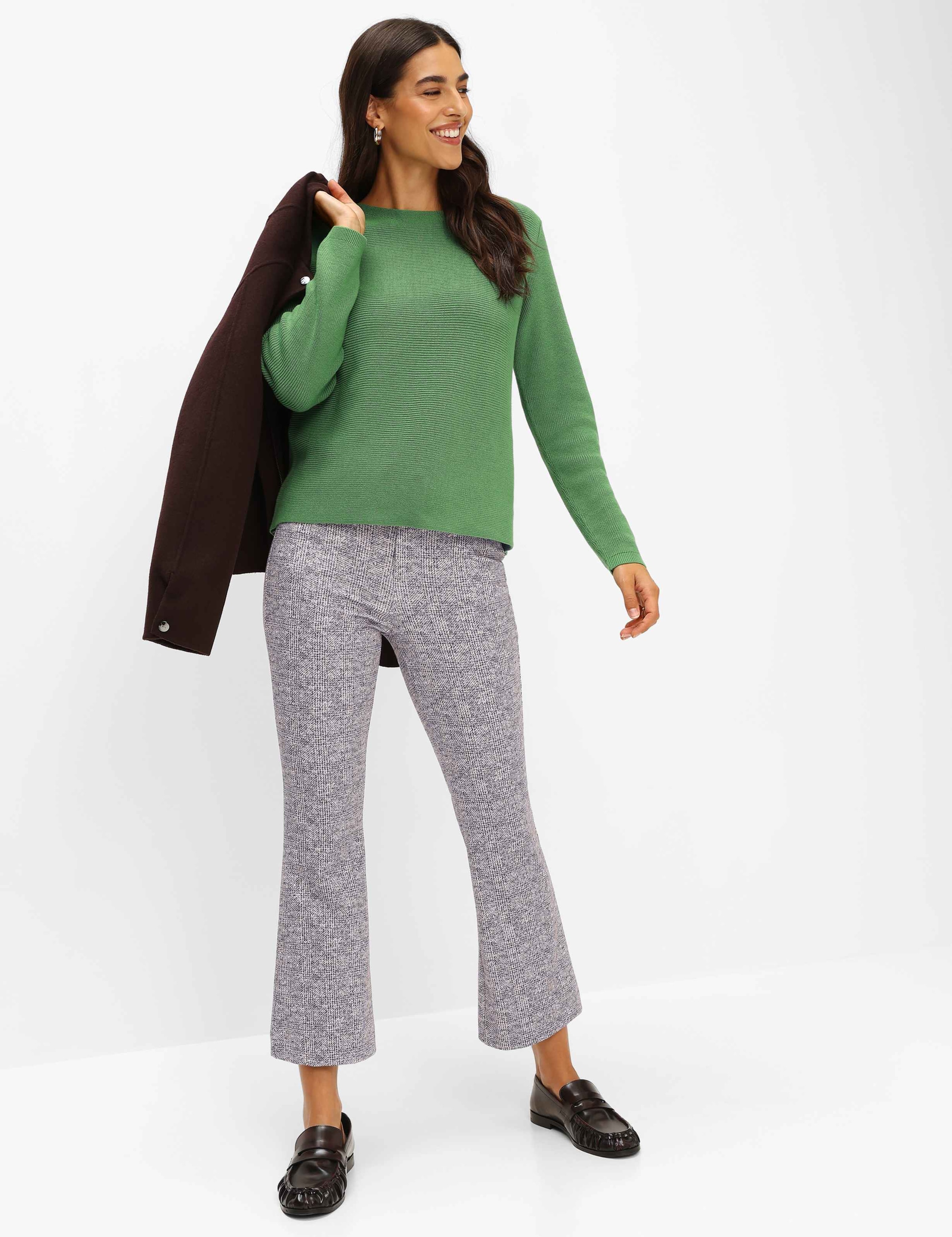 Brax Strickpullover »Style LESLEY« Strickpullover aus reiner Baumwolle