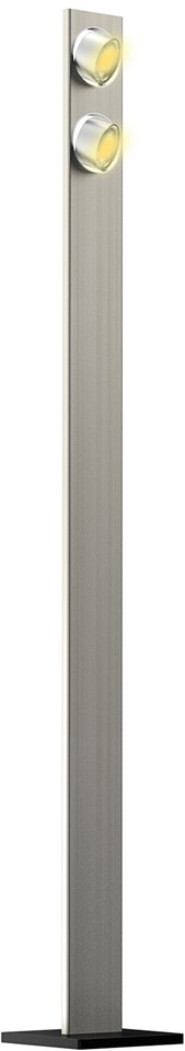 EVOTEC Stehlampe »LIGHT WAVE«, 2 flammig, Leuchtmittel LED-Modul | LED fest integriert, Dimmer