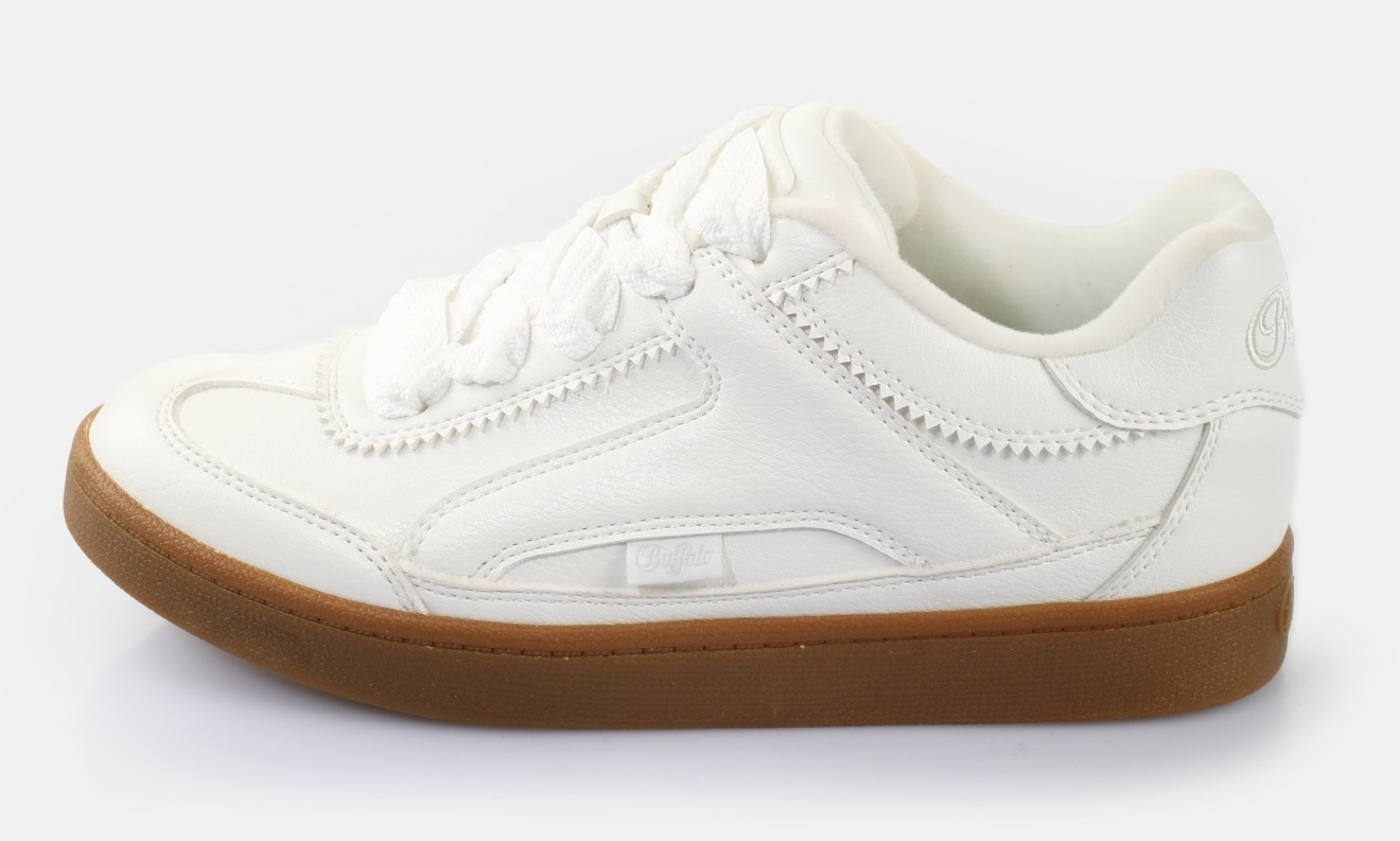 Buffalo Sneaker »LIBERTY ONE«, Schnürschuh, Retro-Sneaker, Freizeitschuh mit weichem Schaftrand