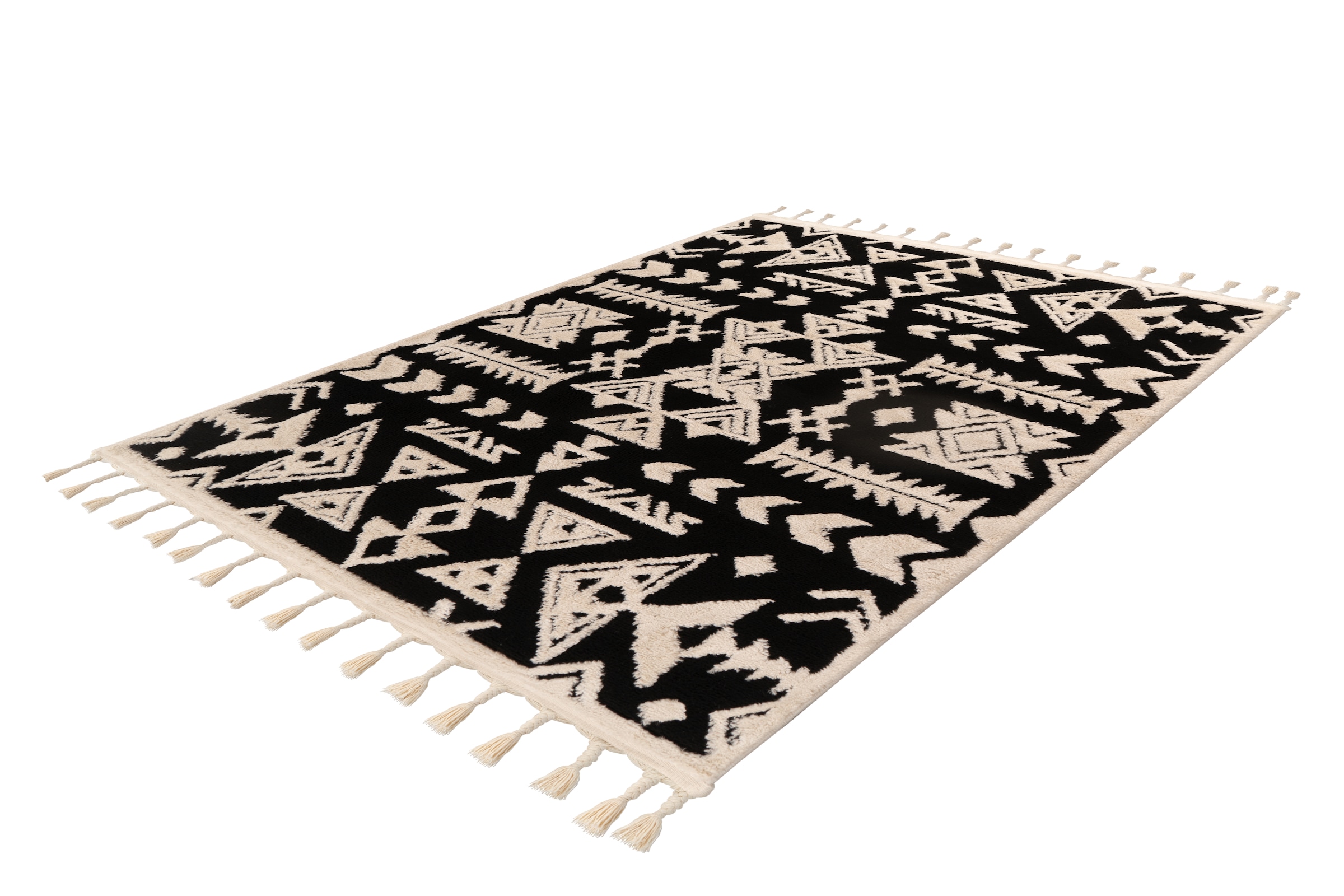 Kayoom Teppich »Loris 225«, rechteckig, 22 mm Höhe, 144.000 Points / qm, Ethno-Design, weiche Haptik
