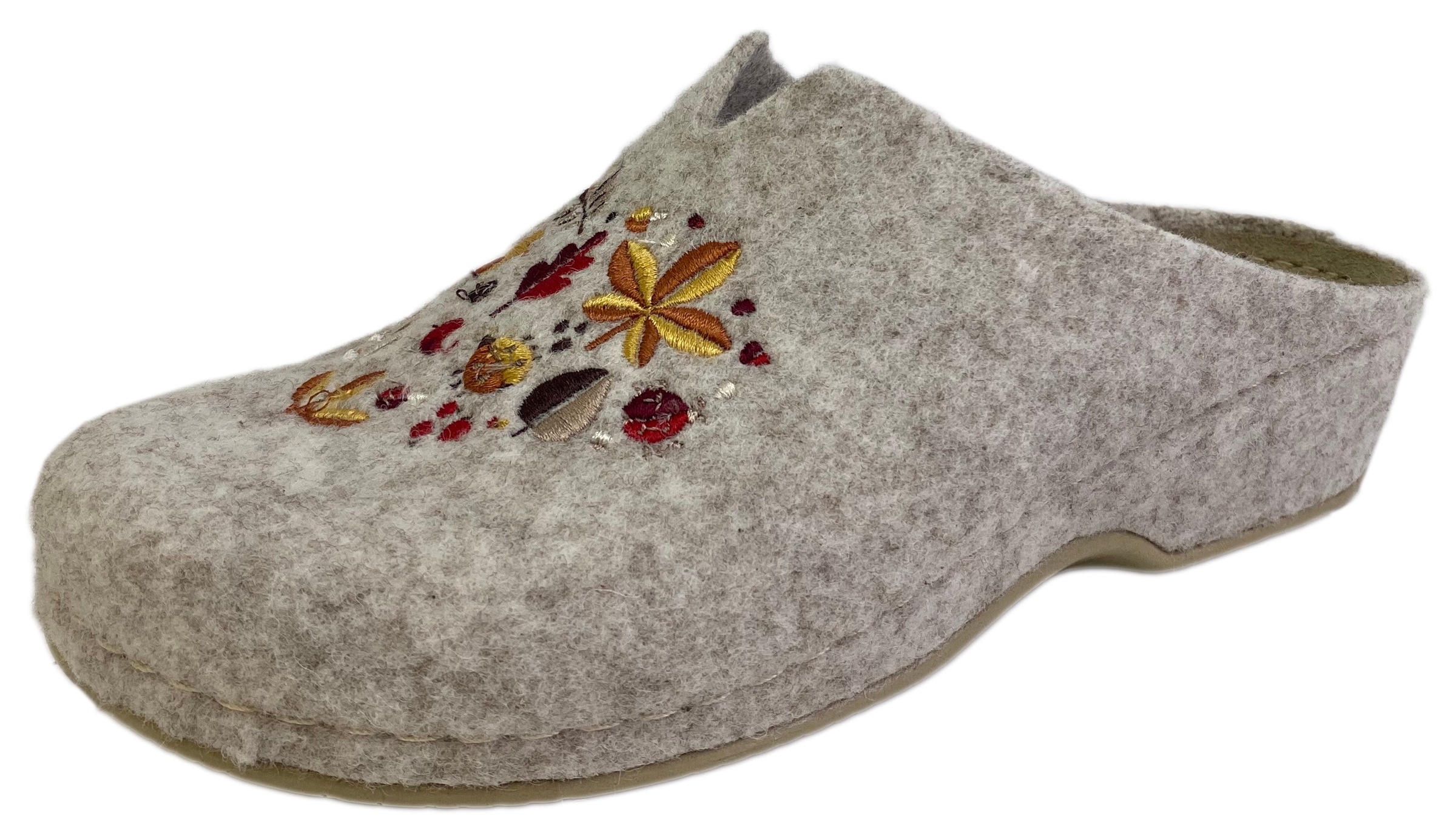 MUBB Pantoffel, mit schöner Stickerei, G-Weite kaufen