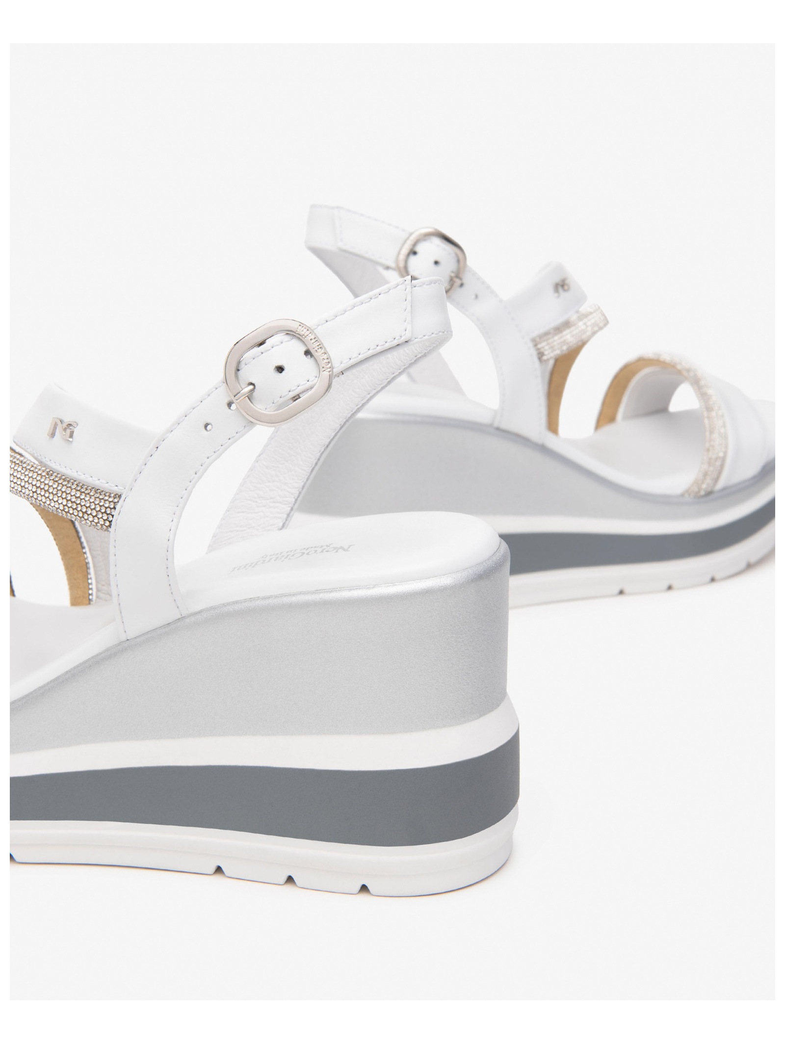 Nero Giardini Keilsandalette »Nero Giardini Sandalen Leder«