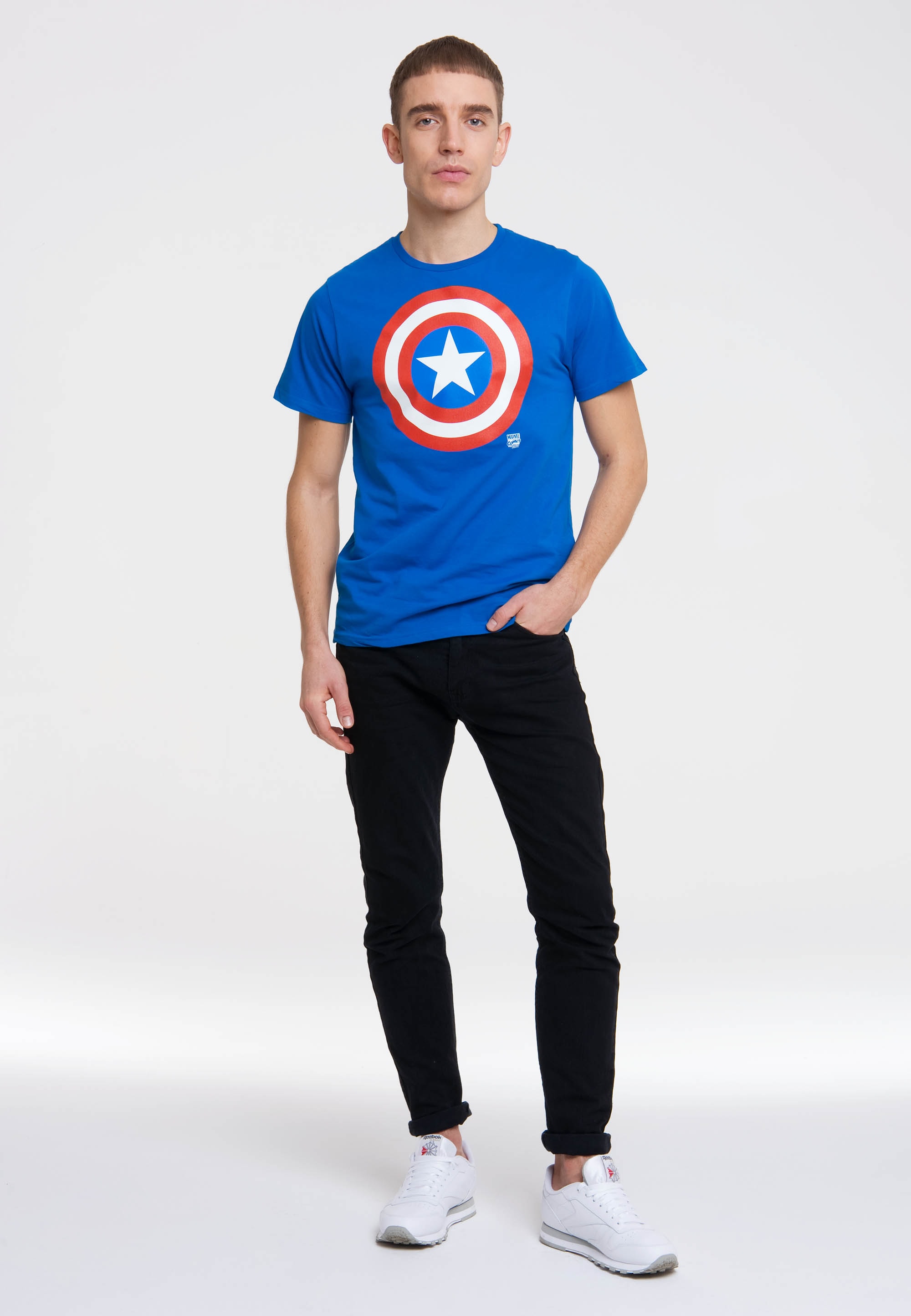 Logoshirt Marškinėliai »Marvel - Captain America...