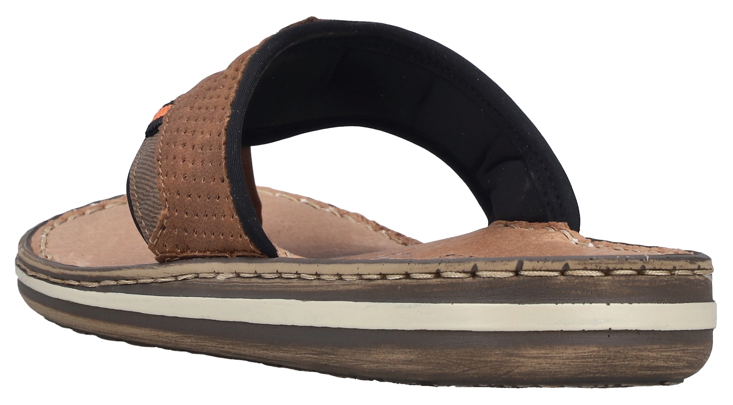 Rieker Zehentrenner  Sommerschuh, Strandschuh mit weicher Leder-Innensohle