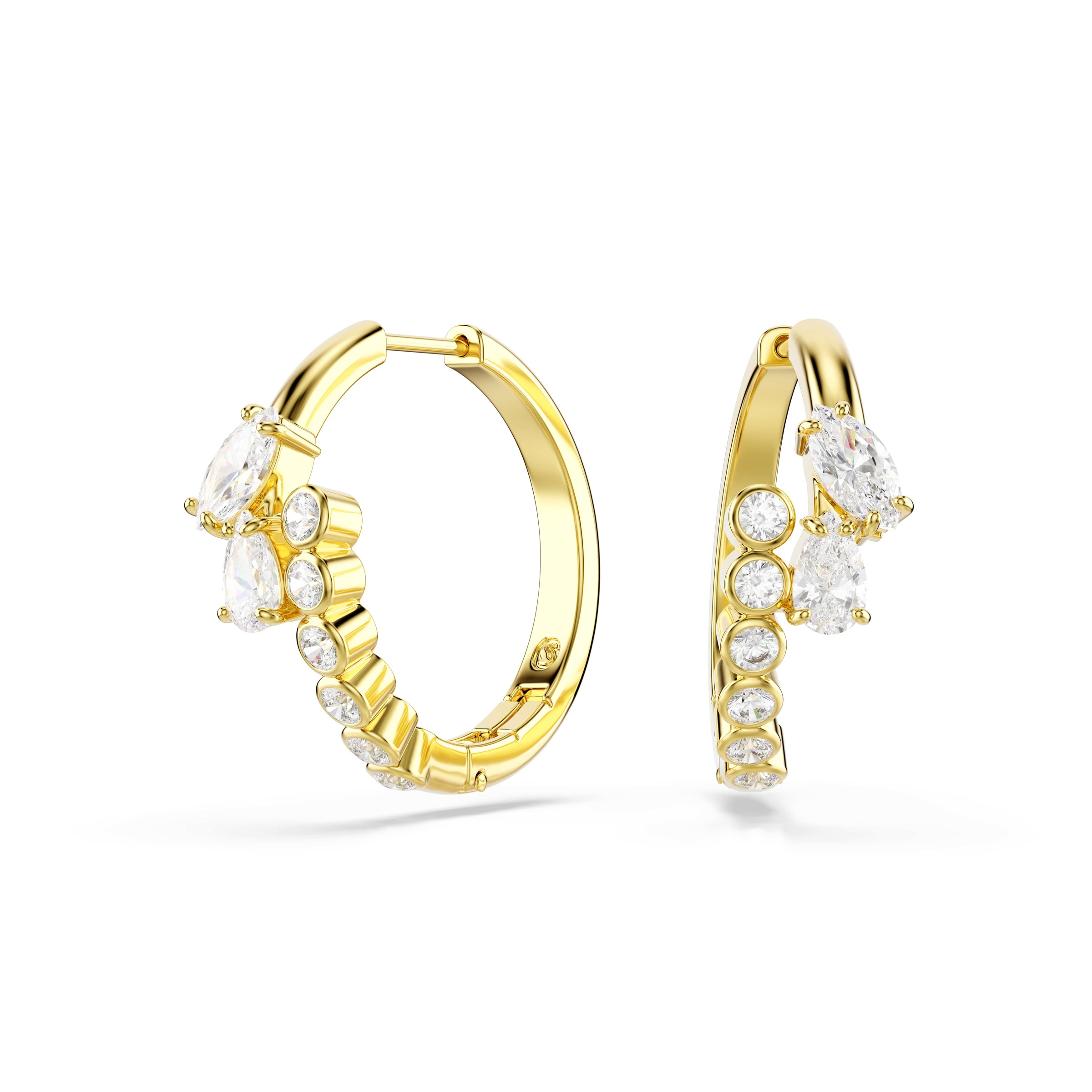 Swarovski Paar Creolen »Schmuck Geschenk MESMERA Ohrringe« mit Swarovski® Kristall