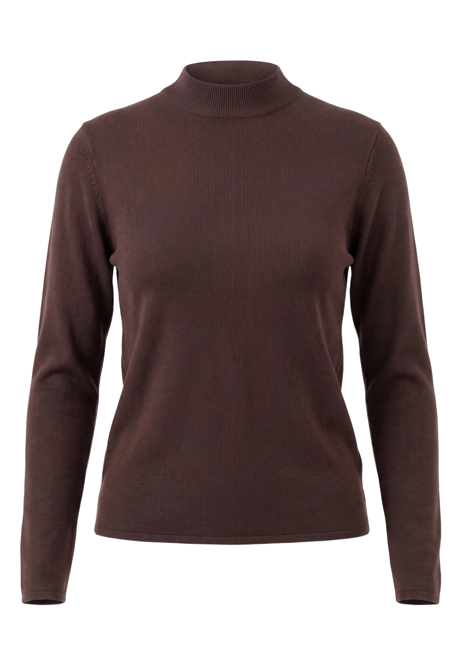 Zero Strickpullover »Damen mit Stehkragen« 1 Material