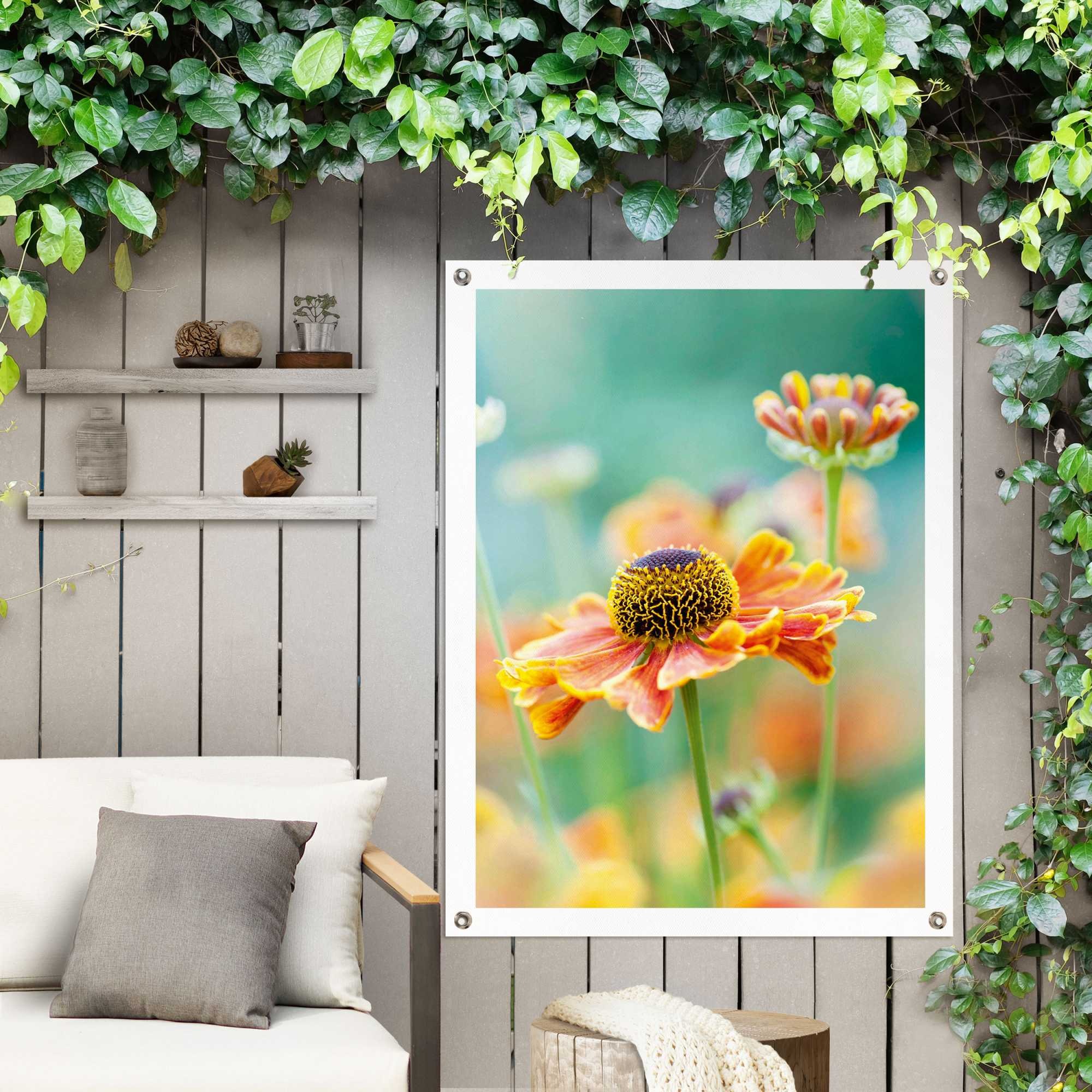 Reinders Poster "Blume", Outdoor für Garten oder Balkon günstig online kaufen