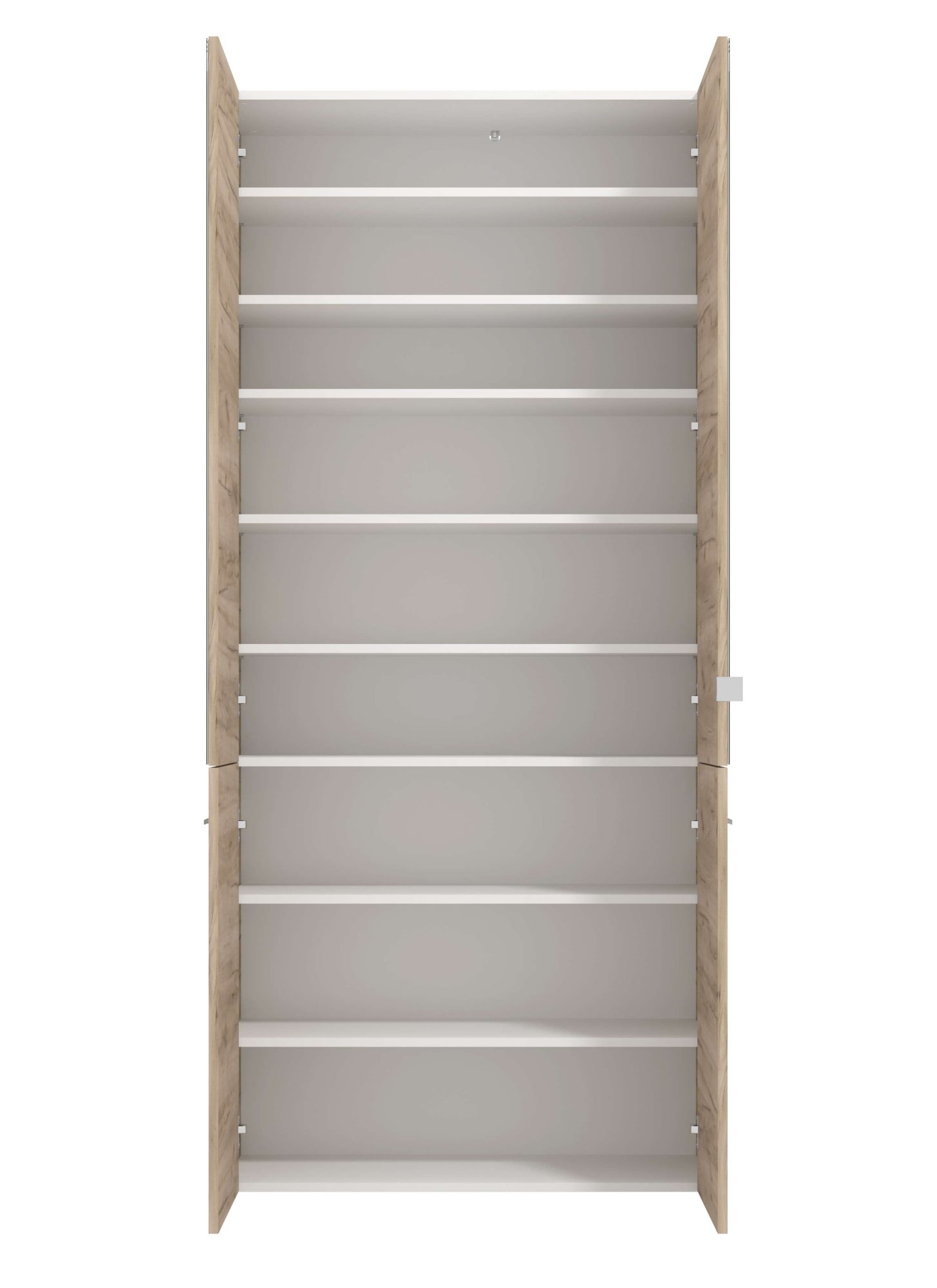 INOSIGN Schuhschrank »Menorca Schuhkommode, Lagerschrank, Schuhregal, Breite 90 cm«, mit vier Türen, in modernen und eleganten Farben, mit zwei Spiegeln