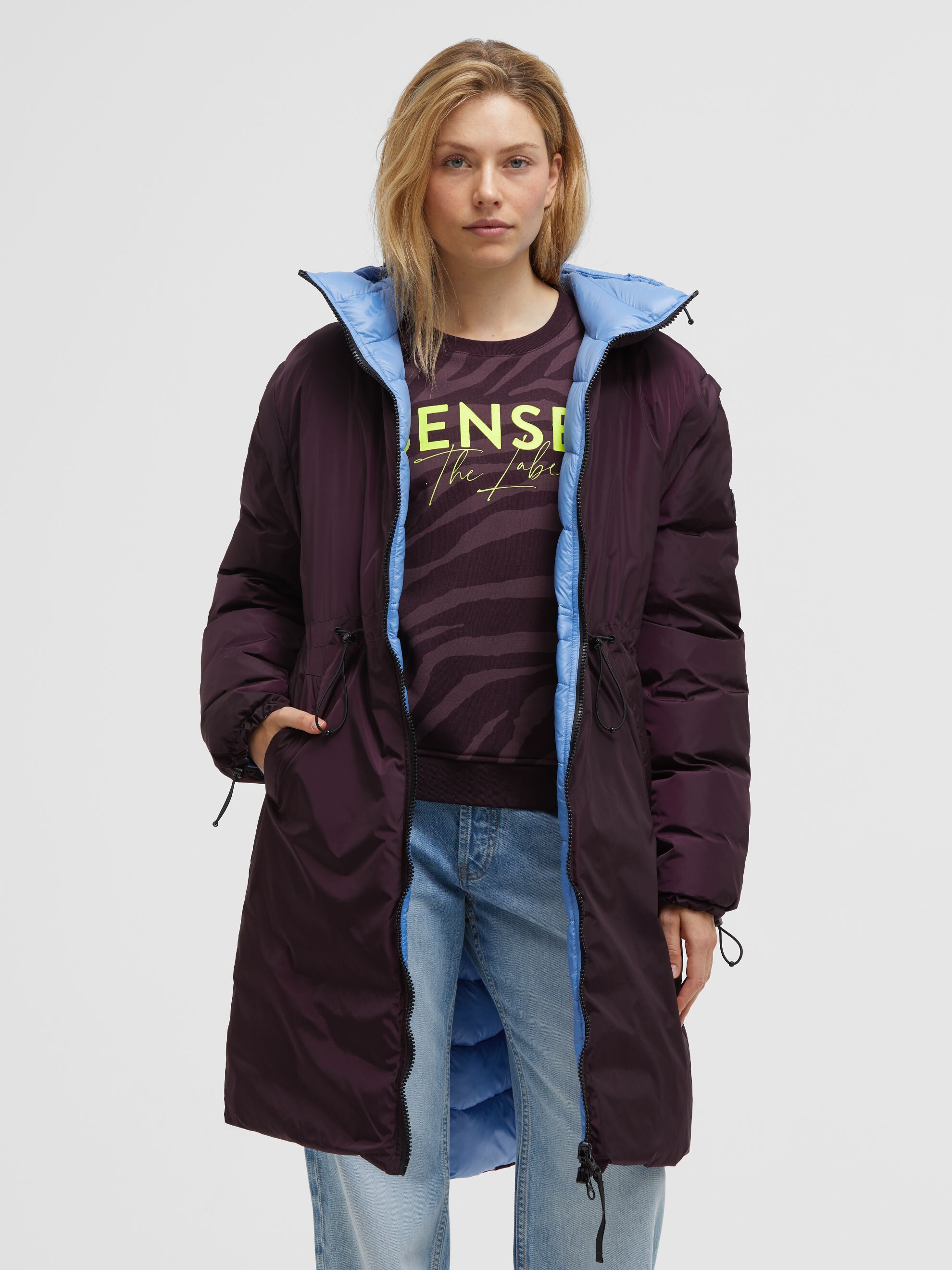SENSES.THE LABEL Parka mit Kapuze mit Wendefunktion