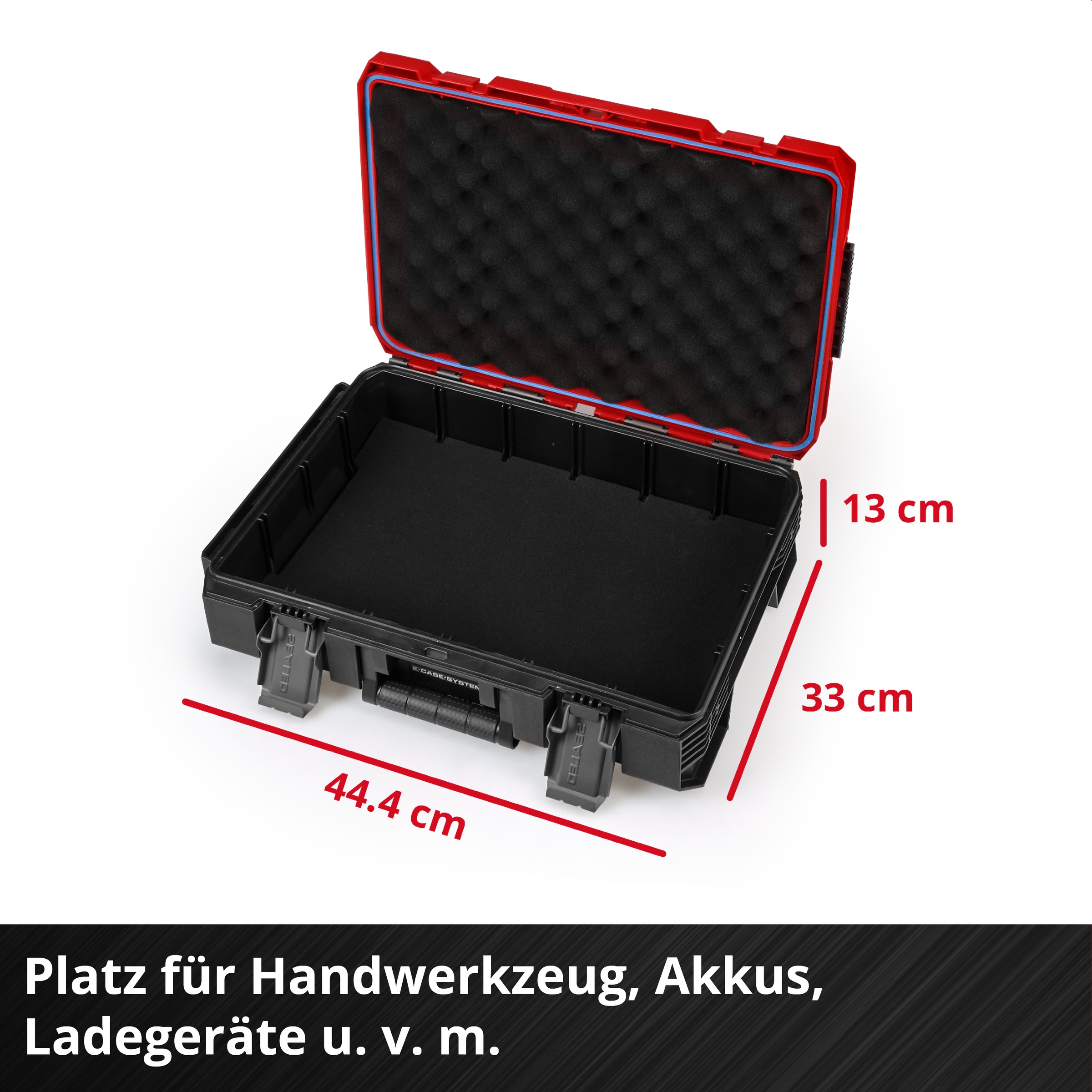 Einhell Werkzeugkoffer »E-Case Rolling Workshop SEALED«