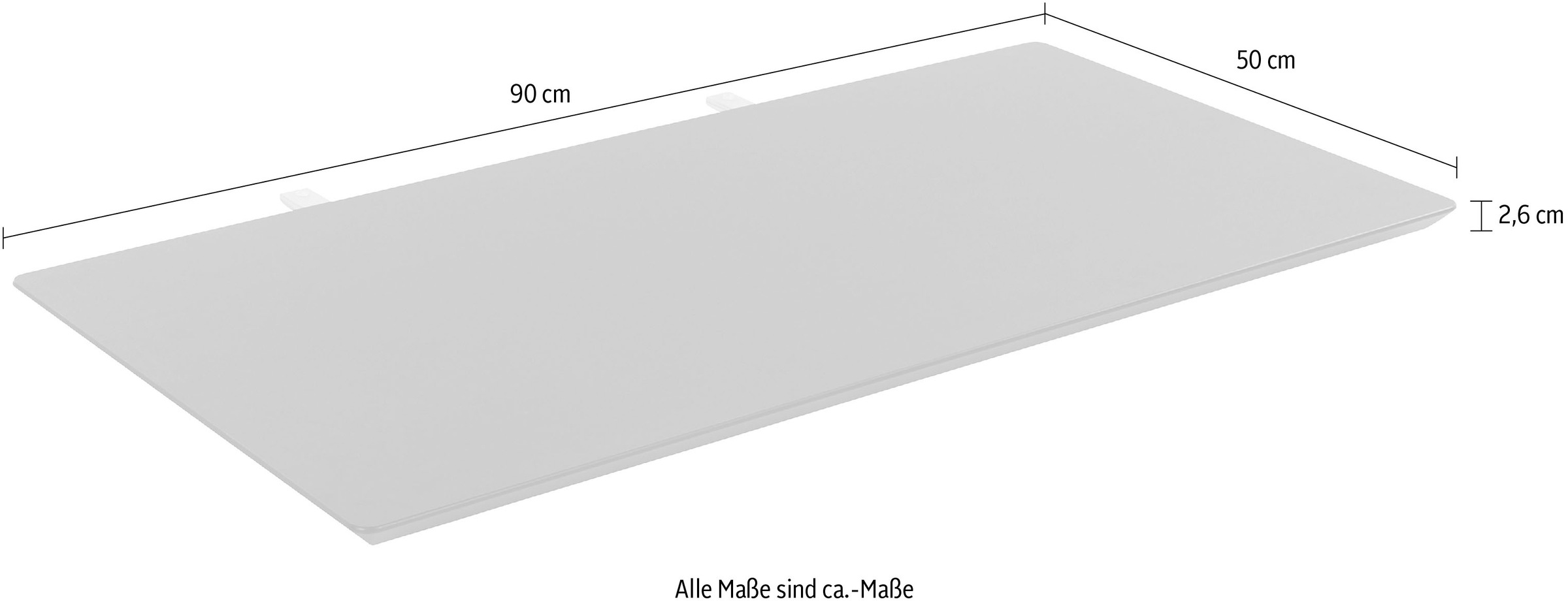 andas Ansteckplatte »Vallby«, (1 St.)