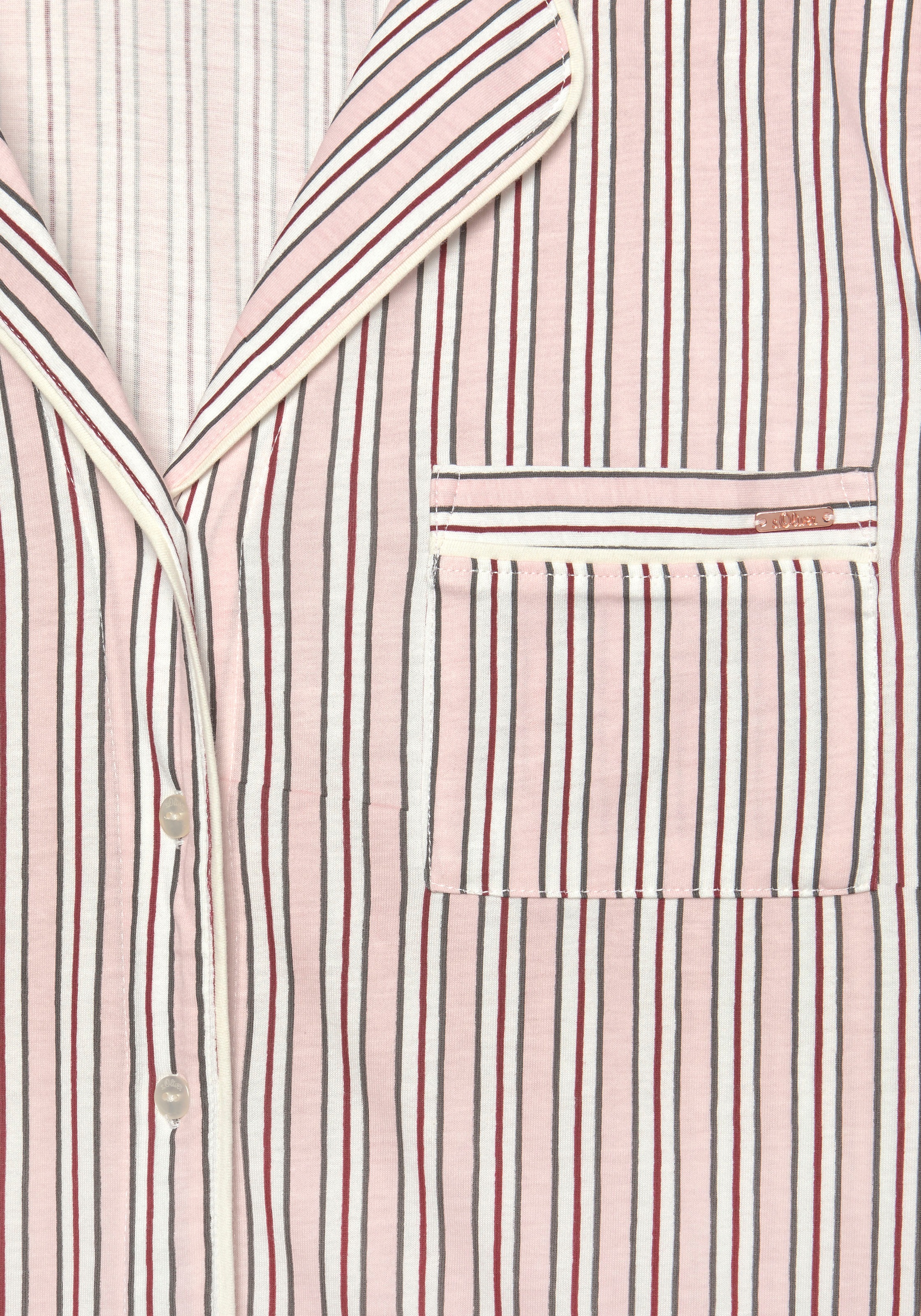 s.Oliver Pyjama (2 tlg. 1 Stück) mit Allover-Druck ZN7414