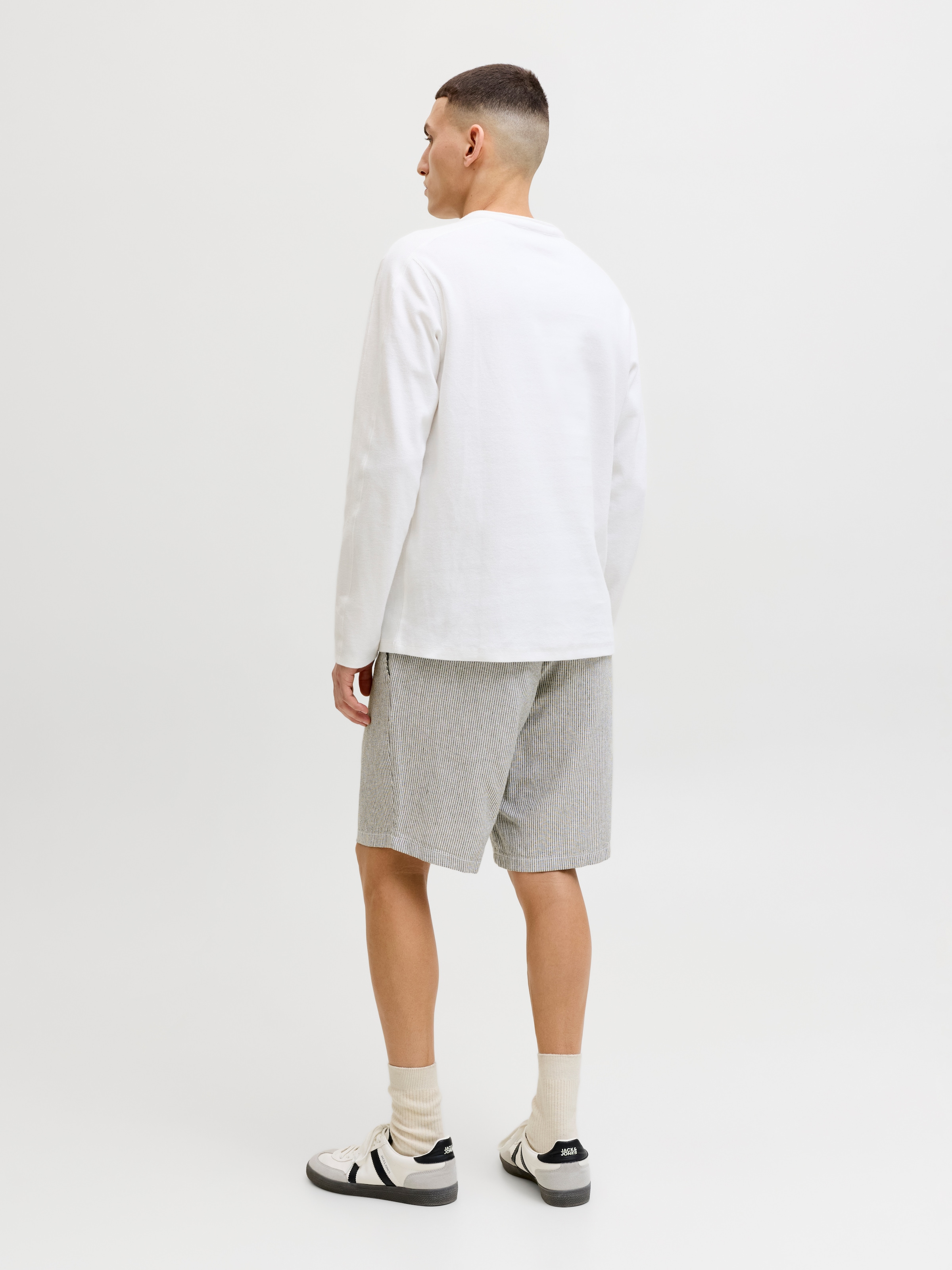 Jack & Jones Chinoshorts »JPSTACE MYKONOS LINEN BLEND SHORTS SRT«
