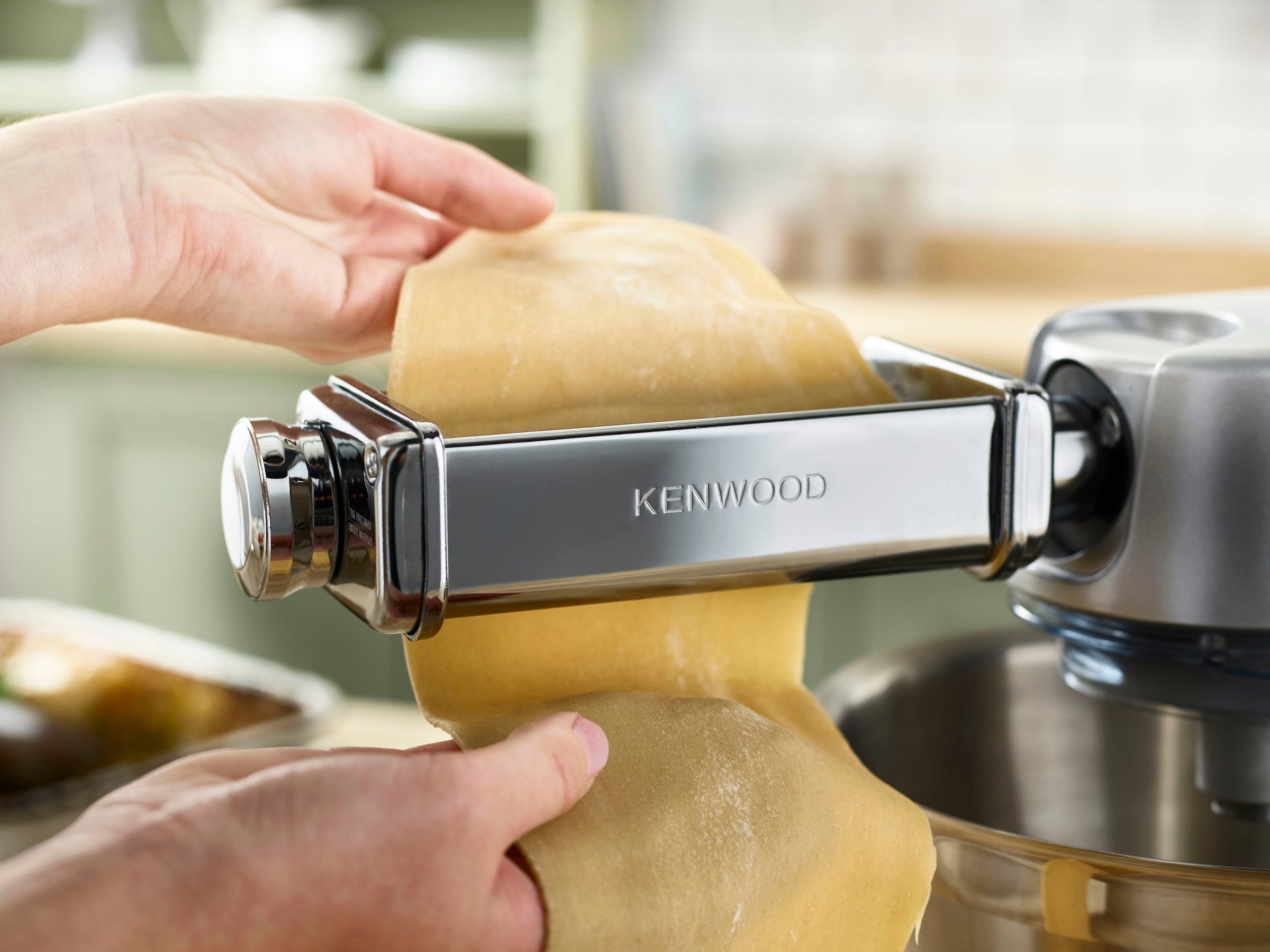 KENWOOD Nudelwalzenvorsatz »Pasta-Set für Lasagne, Spaghetti und Fettuccine MAX980ME«