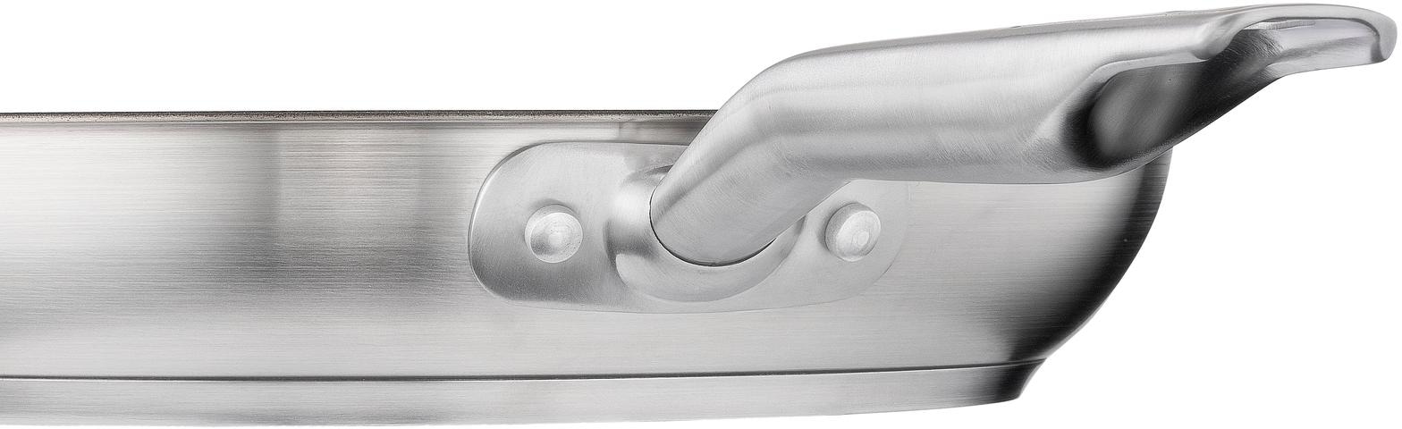 Tefal Bratpfanne »Virtuoso«, Edelstahl, (1 tlg.), Edelstahl, Antihaftversiegelung, Thermo-Spot, alle Herdarten,Induktion