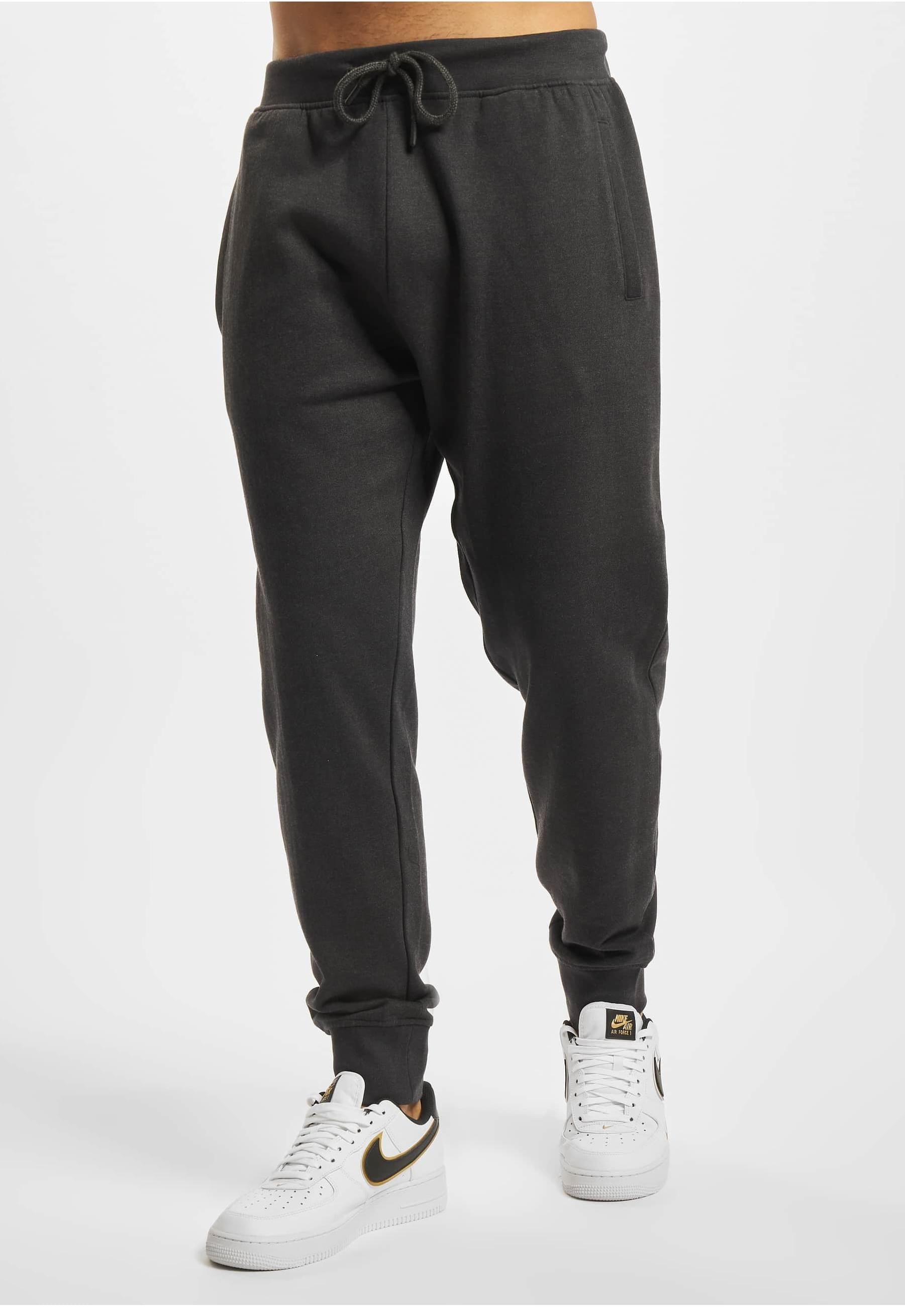 DEF Stoffhose »DEF Herren DEF David Sweatpants Anthracite«, (1 tlg.)