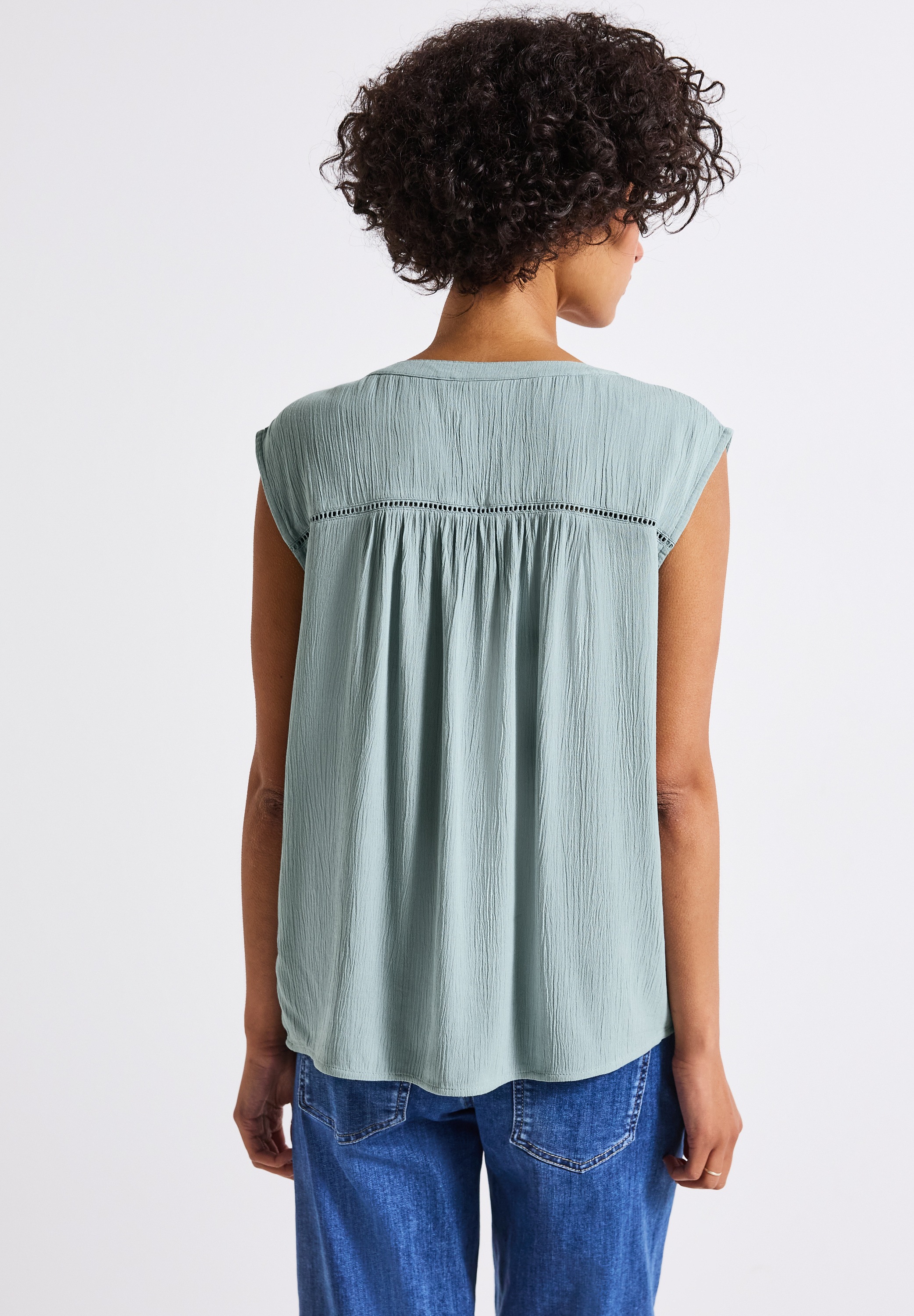 STREET ONE Blusentop aus softer Viskose günstig online kaufen