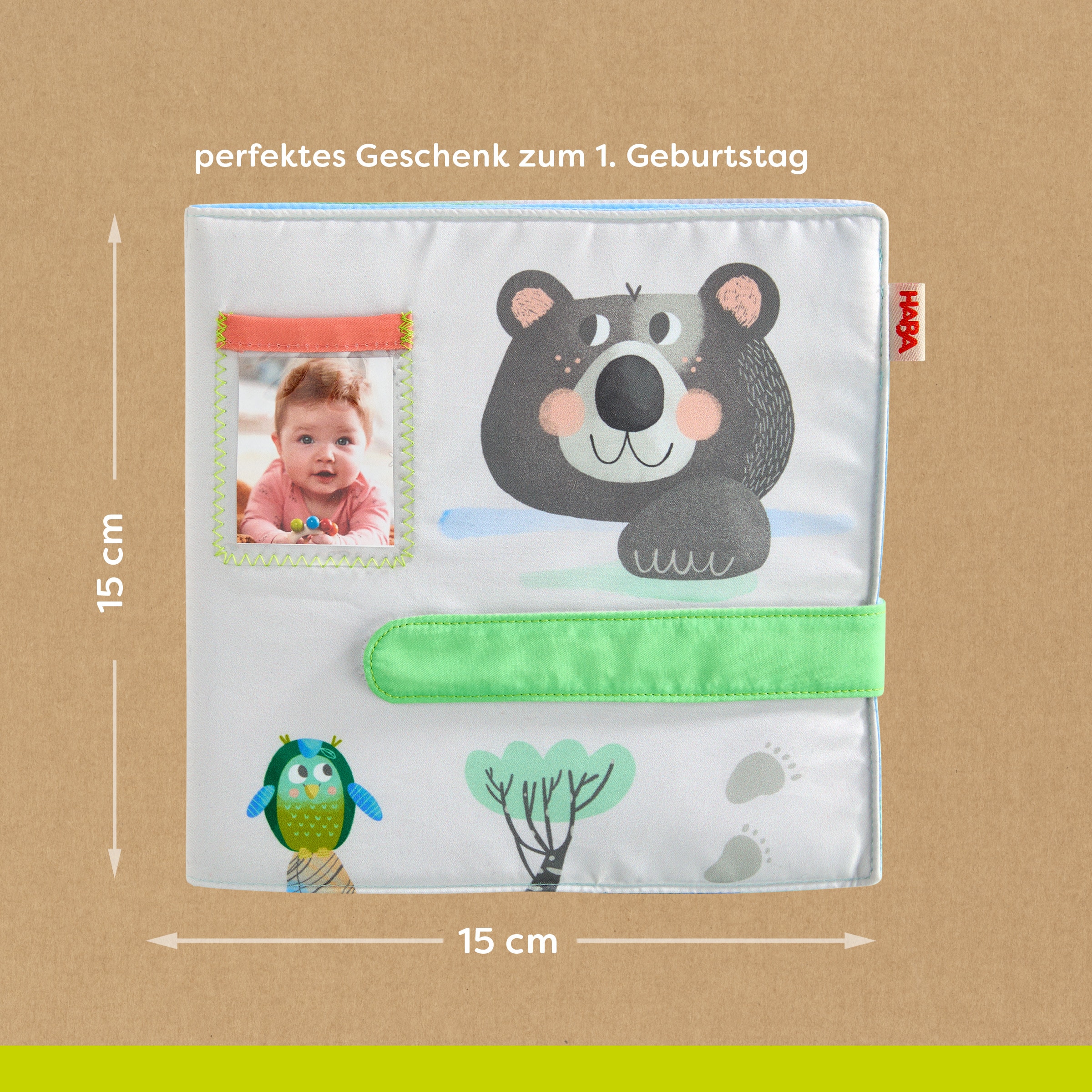 Haba Fotoalbum »Baby-Fotoalbum Waldfreunde«