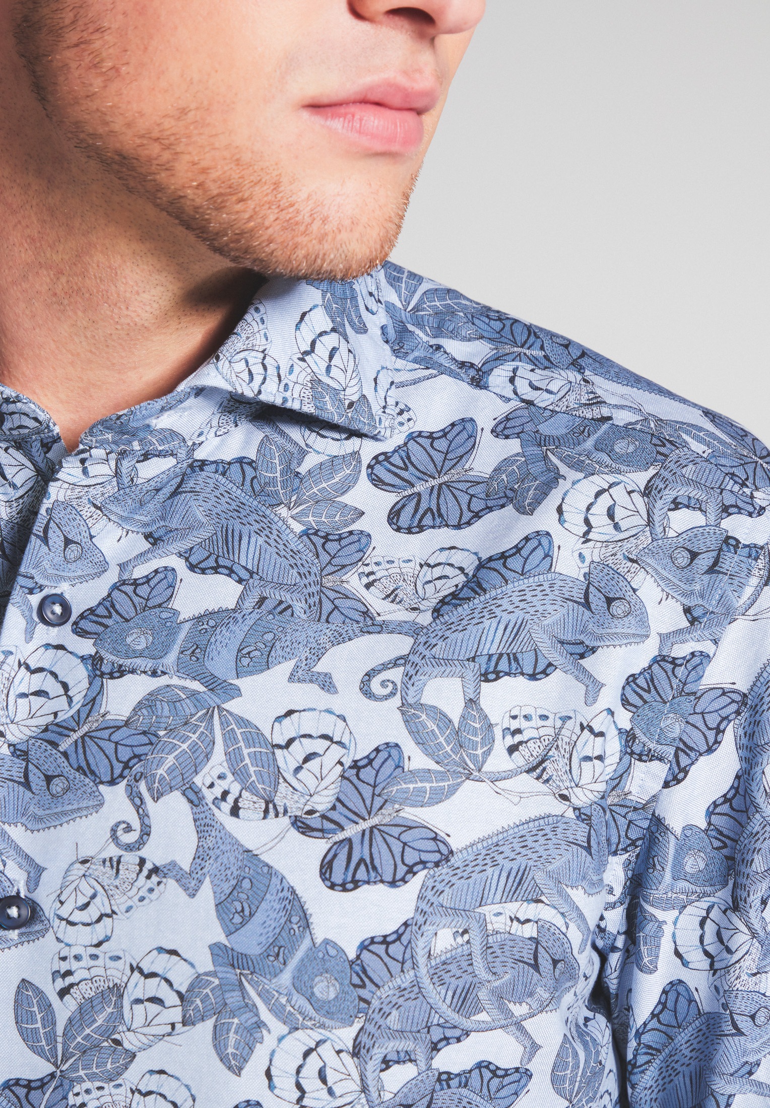 Eterna Kurzarmhemd »SLIM FIT«, EASY IRON (bügelleicht)