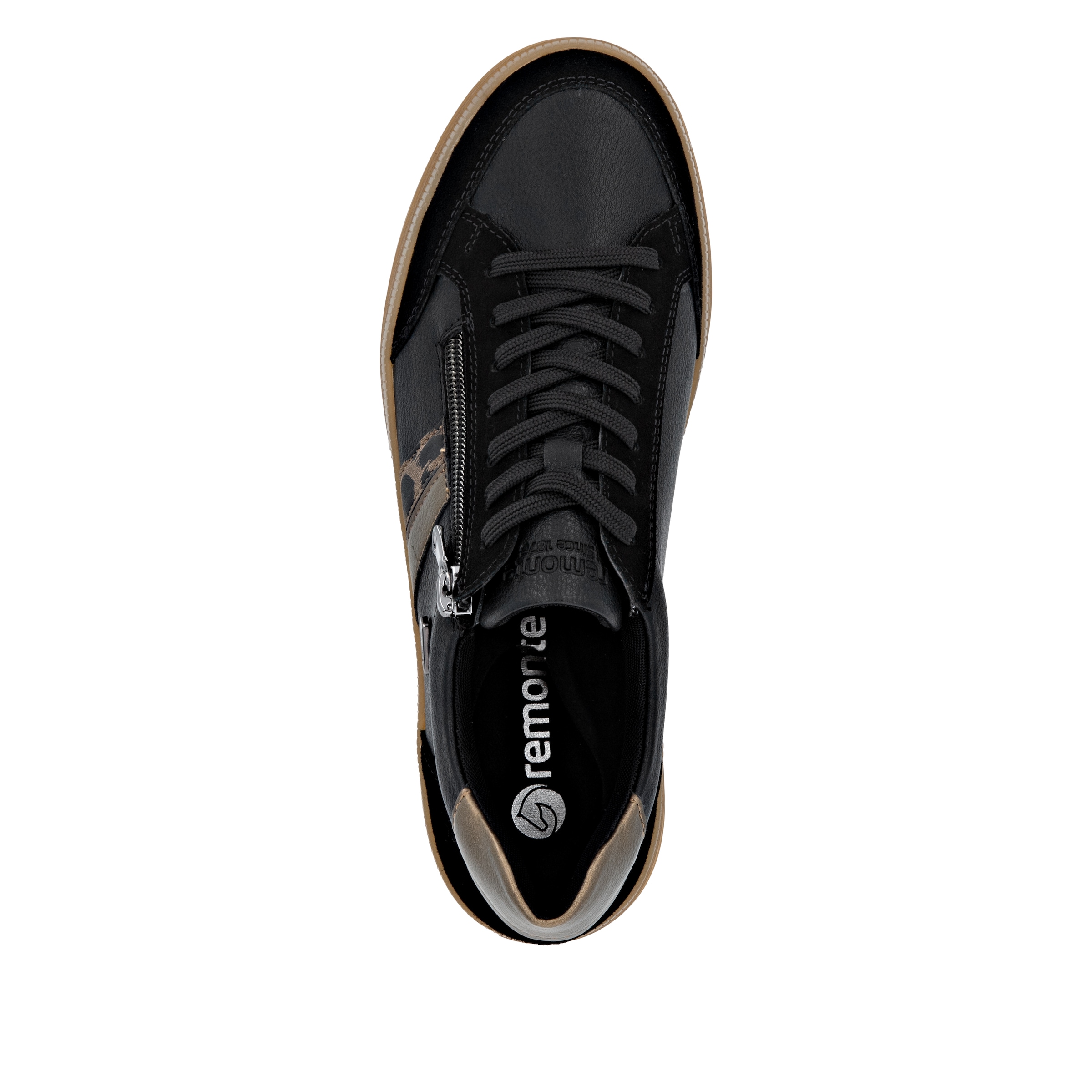 Remonte Plateausneaker »Elisabeth Hurley-Collection«, Schnürschuh, Halbschuh mit wasserabweisender TEX-Membran