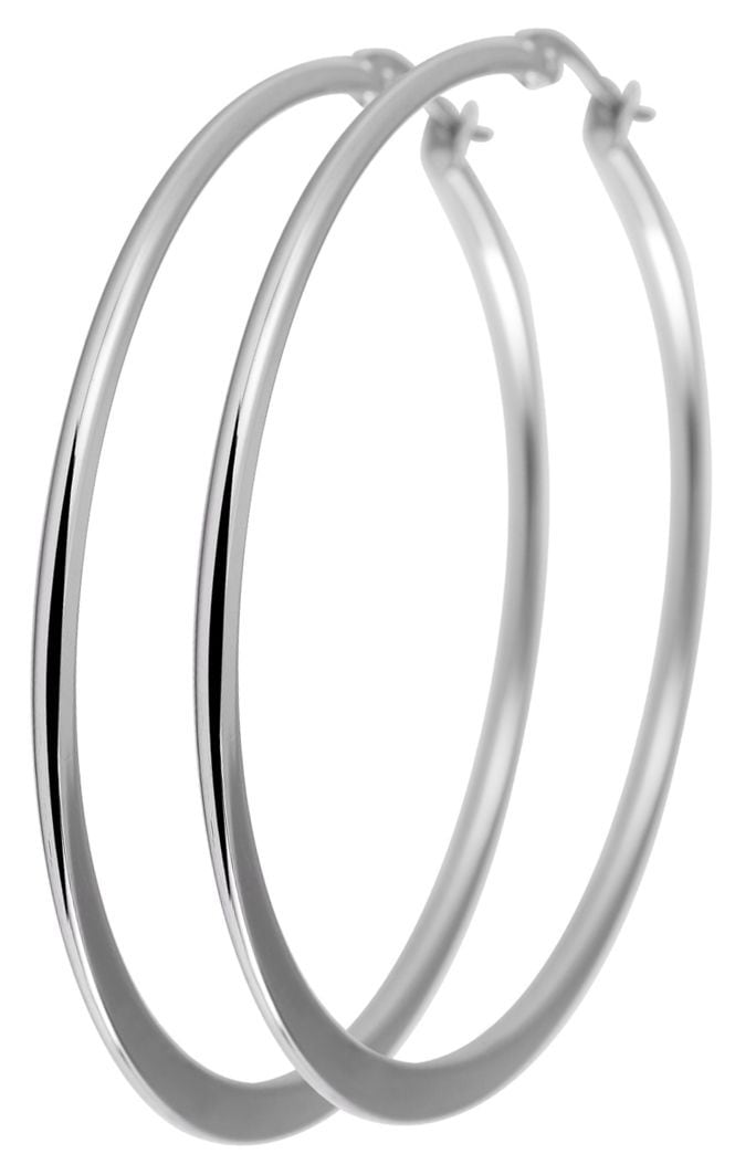 Adelia´s Paar Creolen »Neuheit 2025 - Damen Creolen aus poliertem Edelstahl«