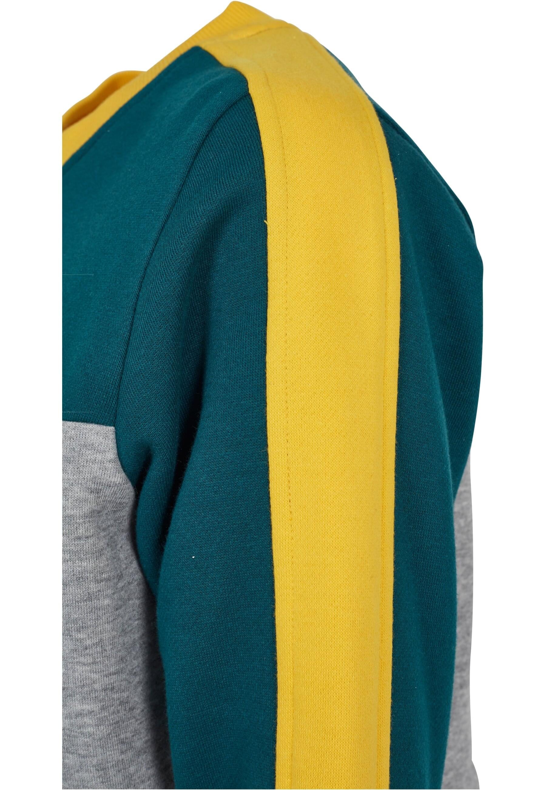 URBAN CLASSICS Sweatshirt »Urban Classics Damen Ladies Cropped 3-Tone Stripe Crew«, (1 tlg.)