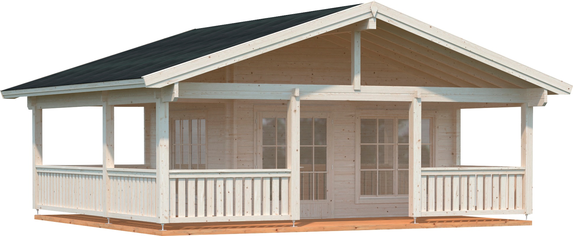 Palmako Gartenhaus »Ferienhaus Agneta«, inklusive Fußboden