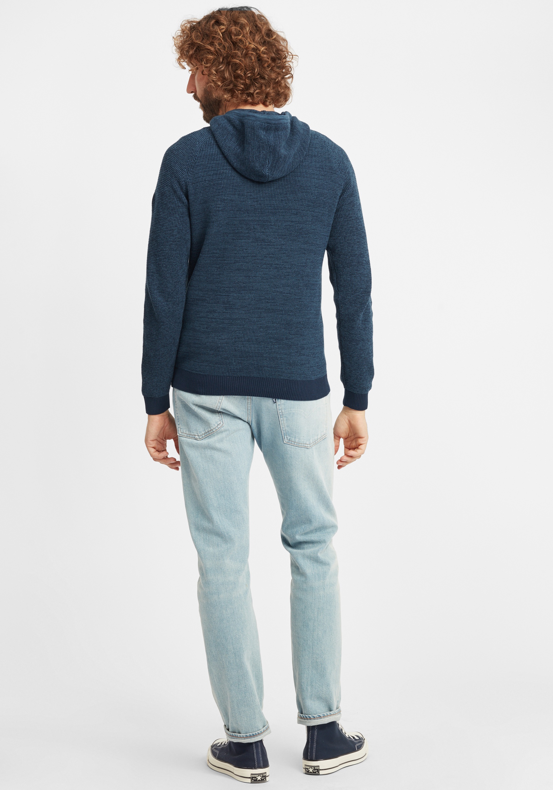 BLEND BHComala Knit Hoodie Blue XXL 3