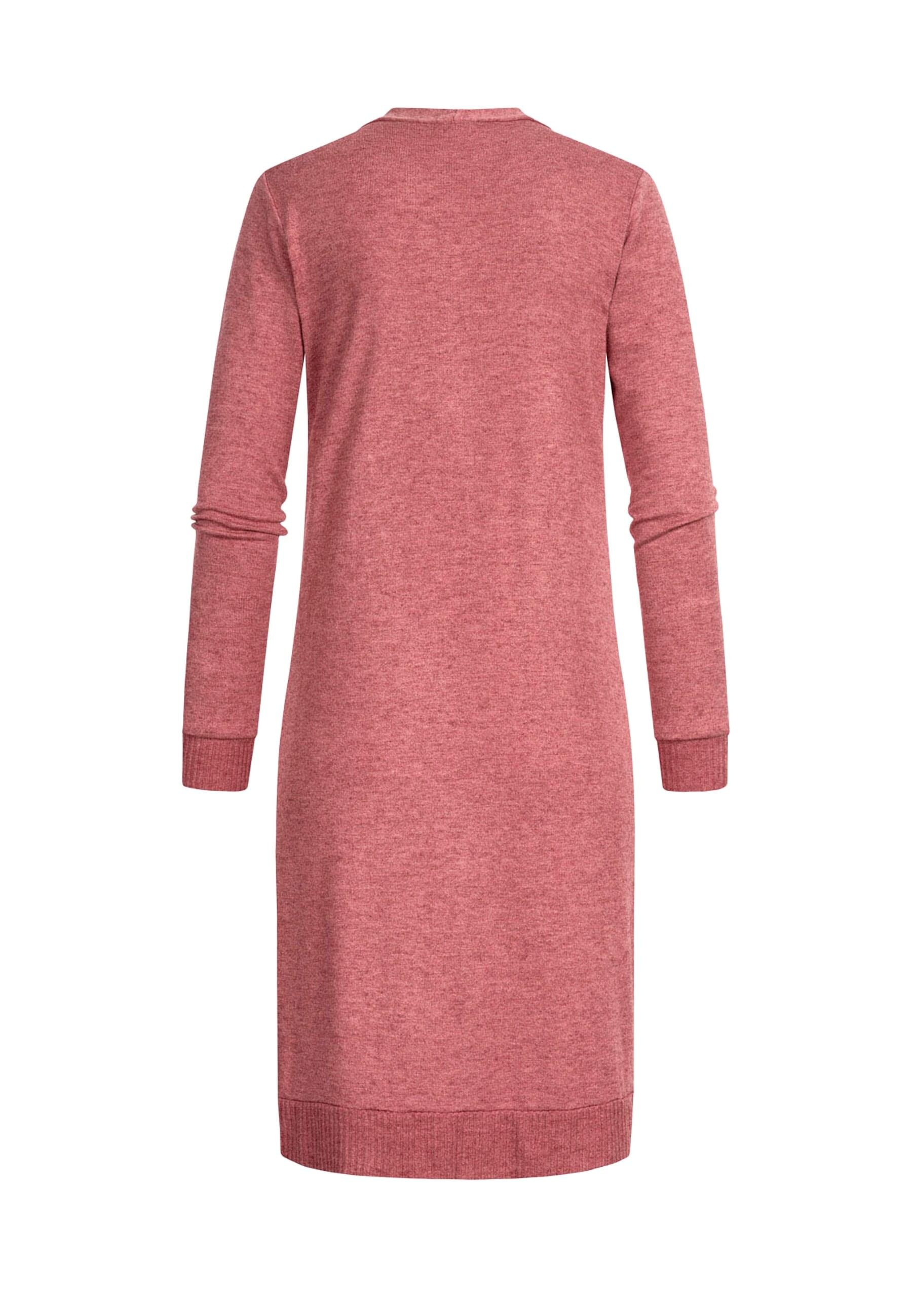 CLOUD 5IVE Strickjacke »CLOUD 5IVE Longform Viskose Cardigan mit 2 seitl. Taschen«