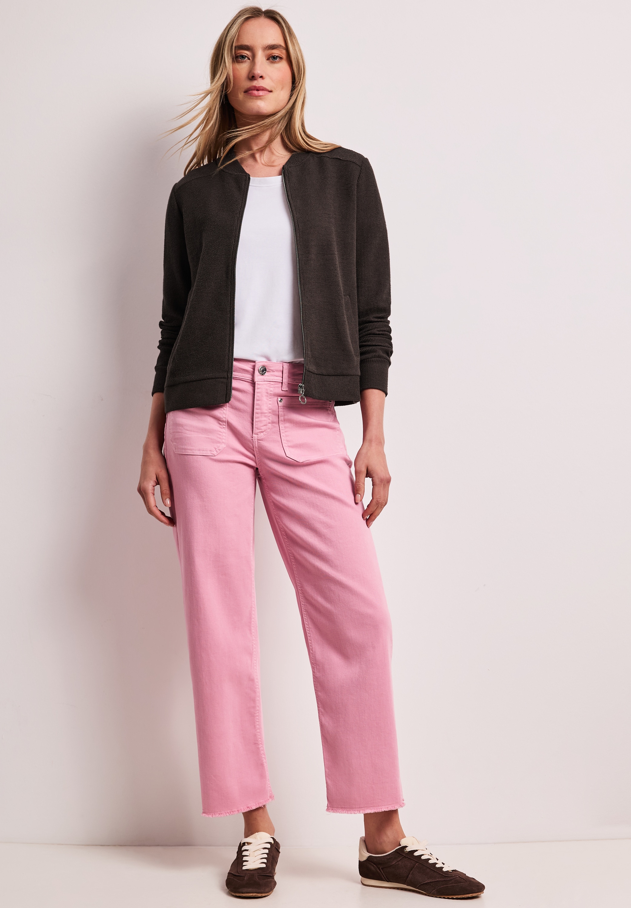 STREET ONE Cardigan Rundhalsausschnitt