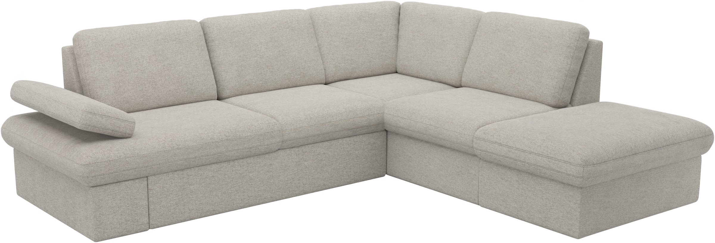sit&more Ecksofa »Moreno«, mit Armteilverstellung,wahlweise mit Bettfunktion