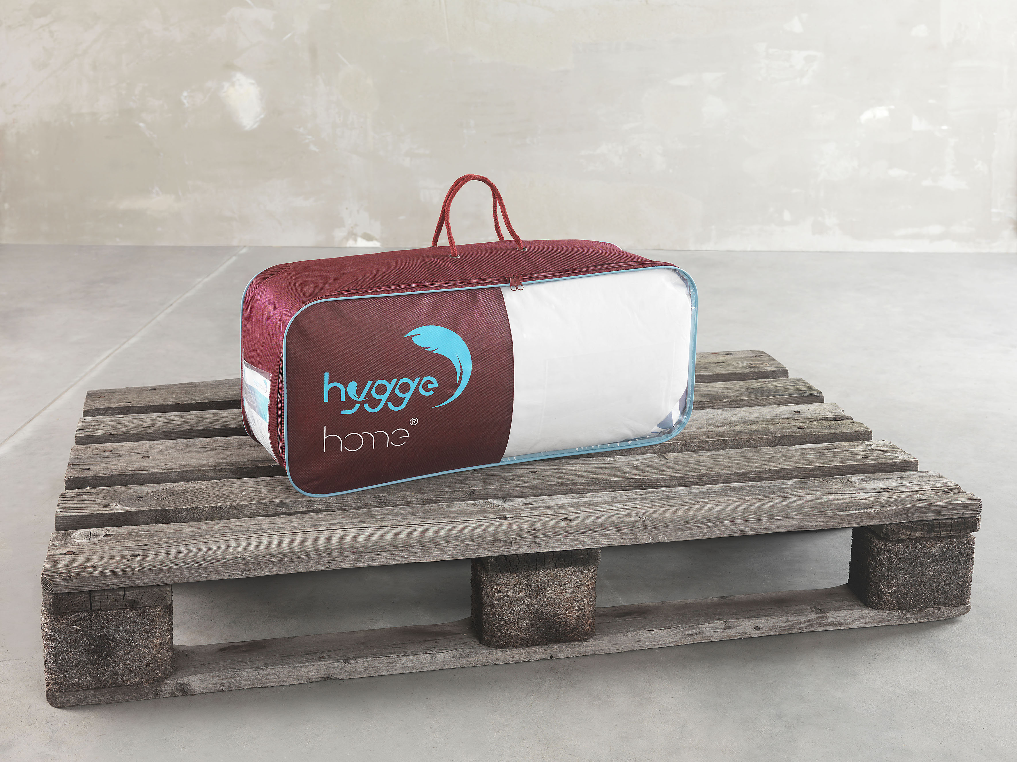 Thumbnail - Haeussling Federkopfkissen "Hygge Home Plissee (biobasiert)" Füllung: 70% Entenfeder und 30% Entendaune 1 Stk. tlg.