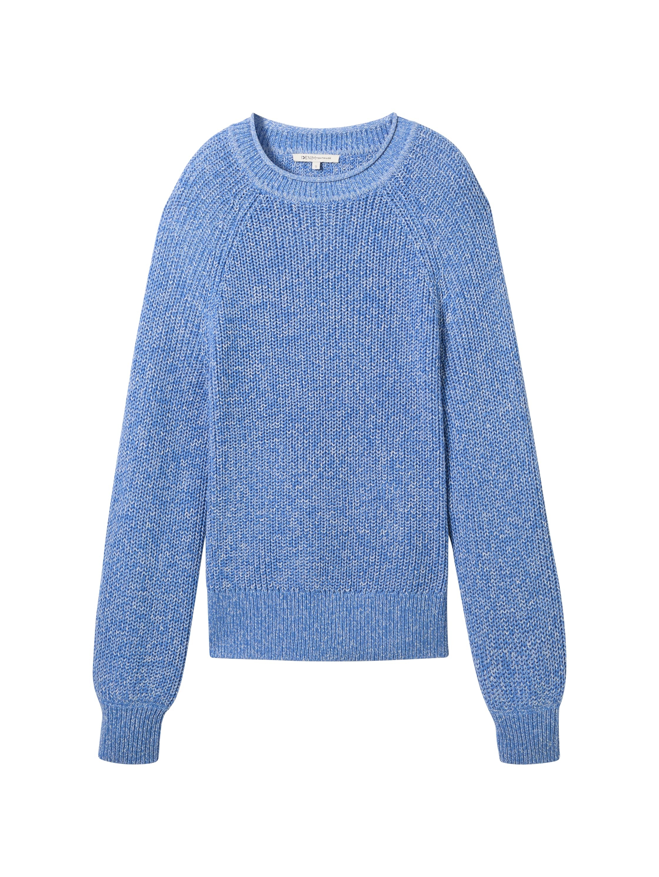 TOM TAILOR Denim Strickpullover, mit Strick-Struktur