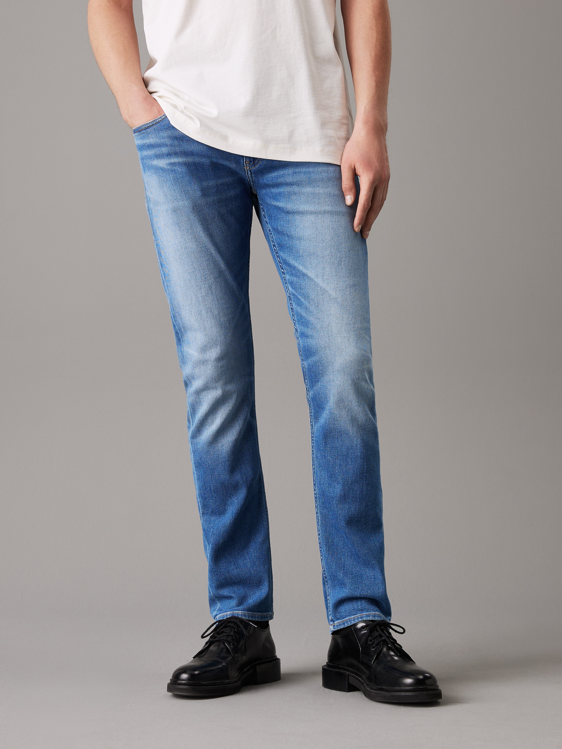 Calvin Klein Jeans Slim-fit-Jeans "JeansSLIM NOS" stone washed günstig online kaufen