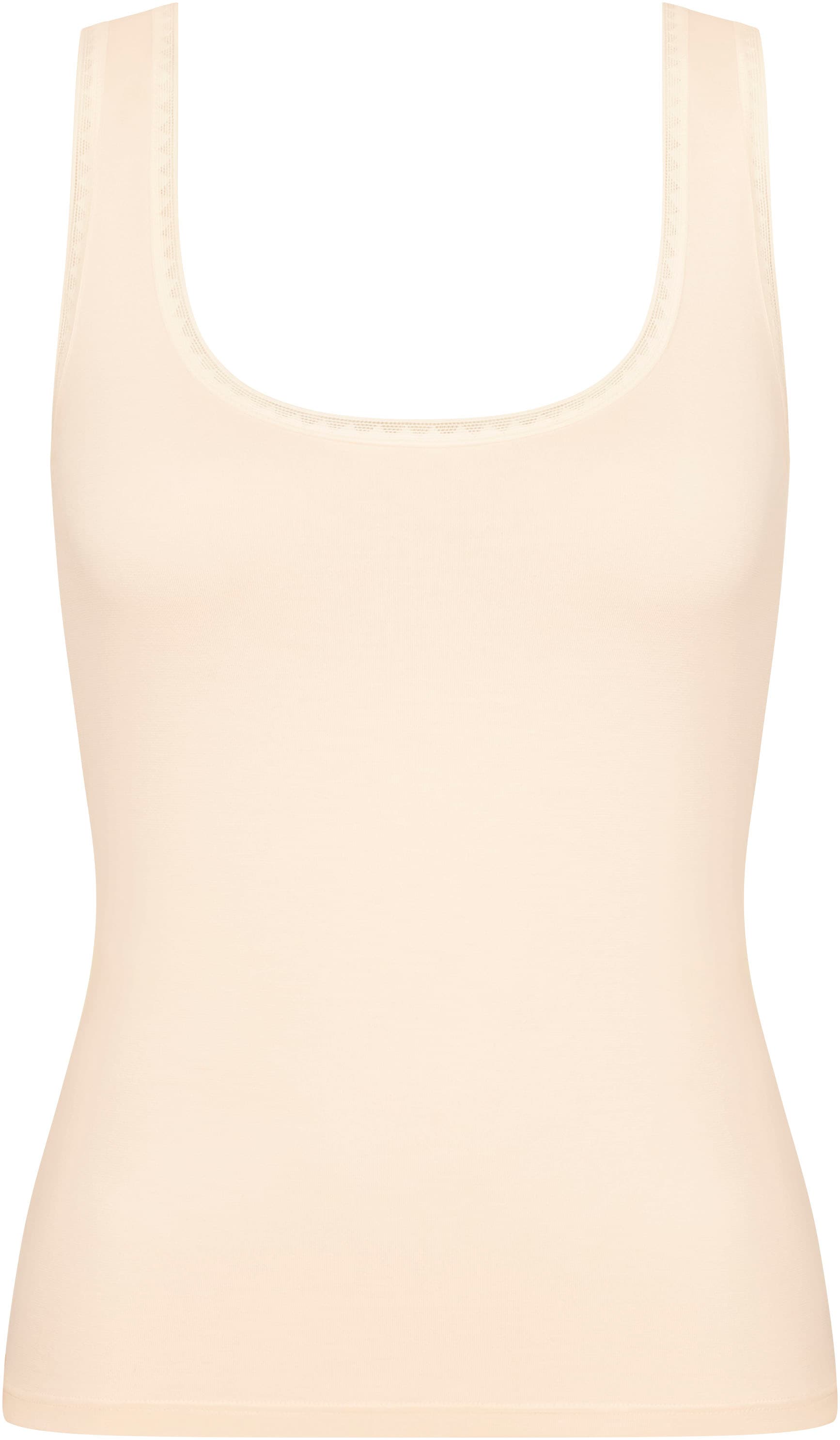 sloggi Unterhemd »GO Tank Top C2P«, (2er Pack), zarte Spitzendetails