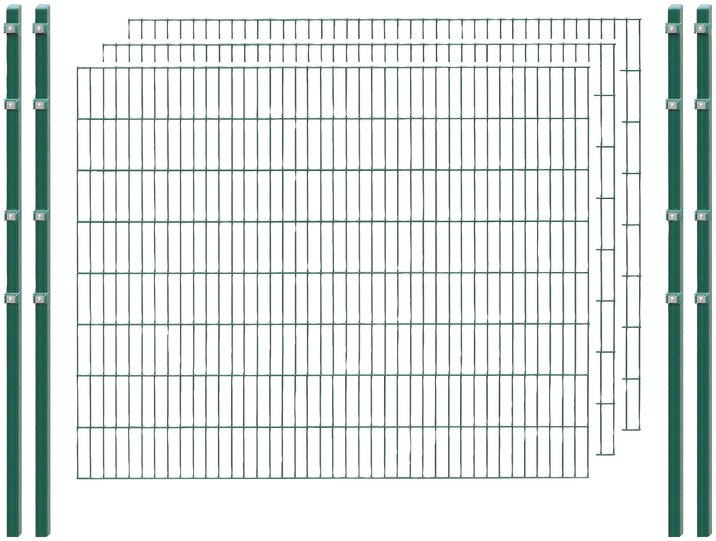 Arvotec Einstabmattenzaun "ESSENTIAL 160 zum Einbetonieren", Zaunhöhe 160 cm, Zaunlänge 2 - 60 m