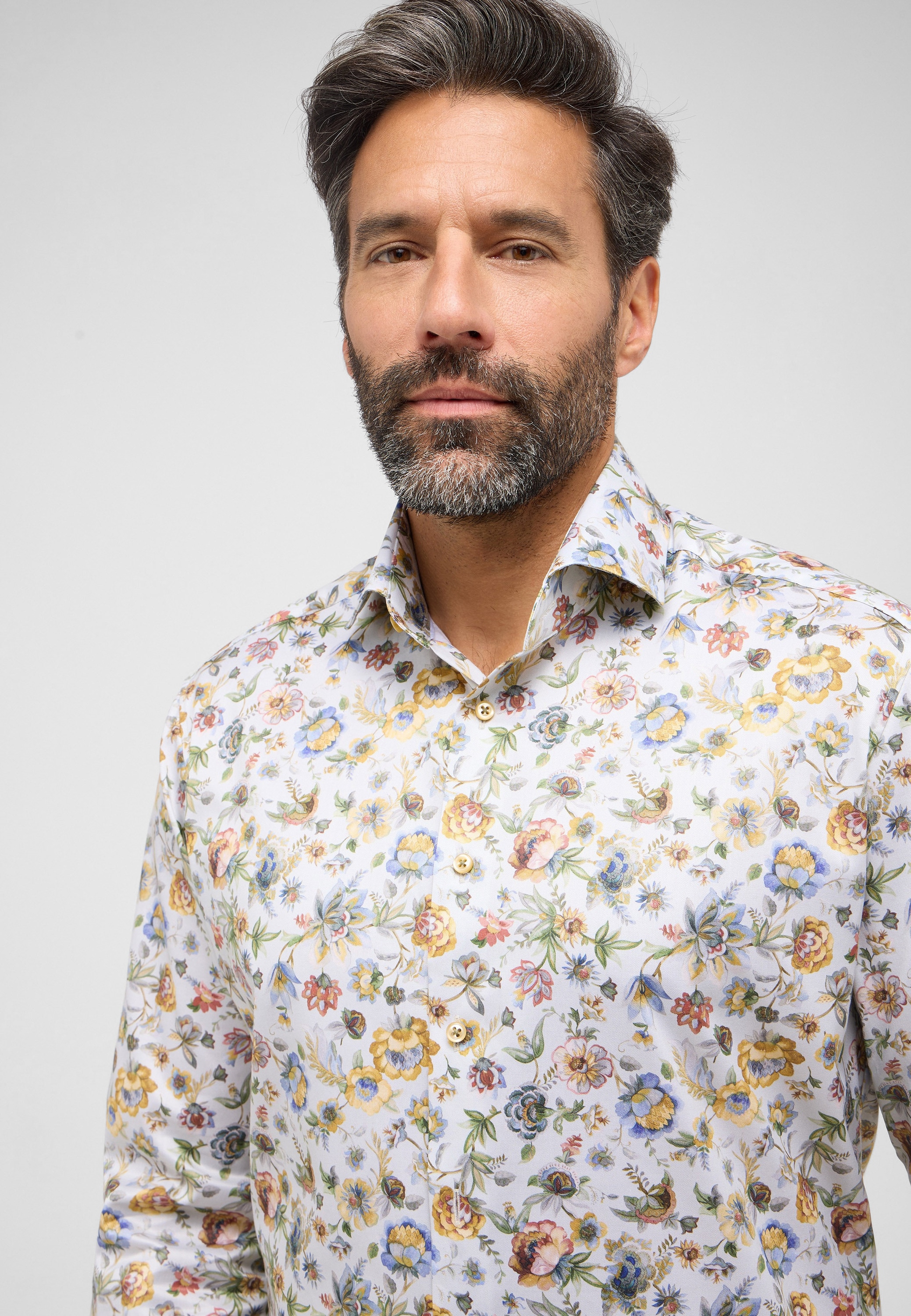 Eterna Langarmhemd »MODERN FIT« NON IRON (bügelfrei)