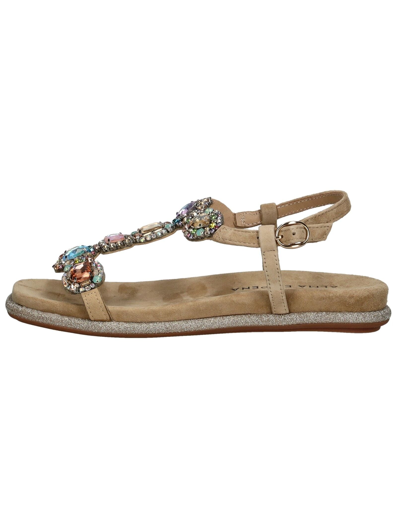 Alma en Pena Riemchensandale »ALMA EN PENA Sandalen Veloursleder/Textil«