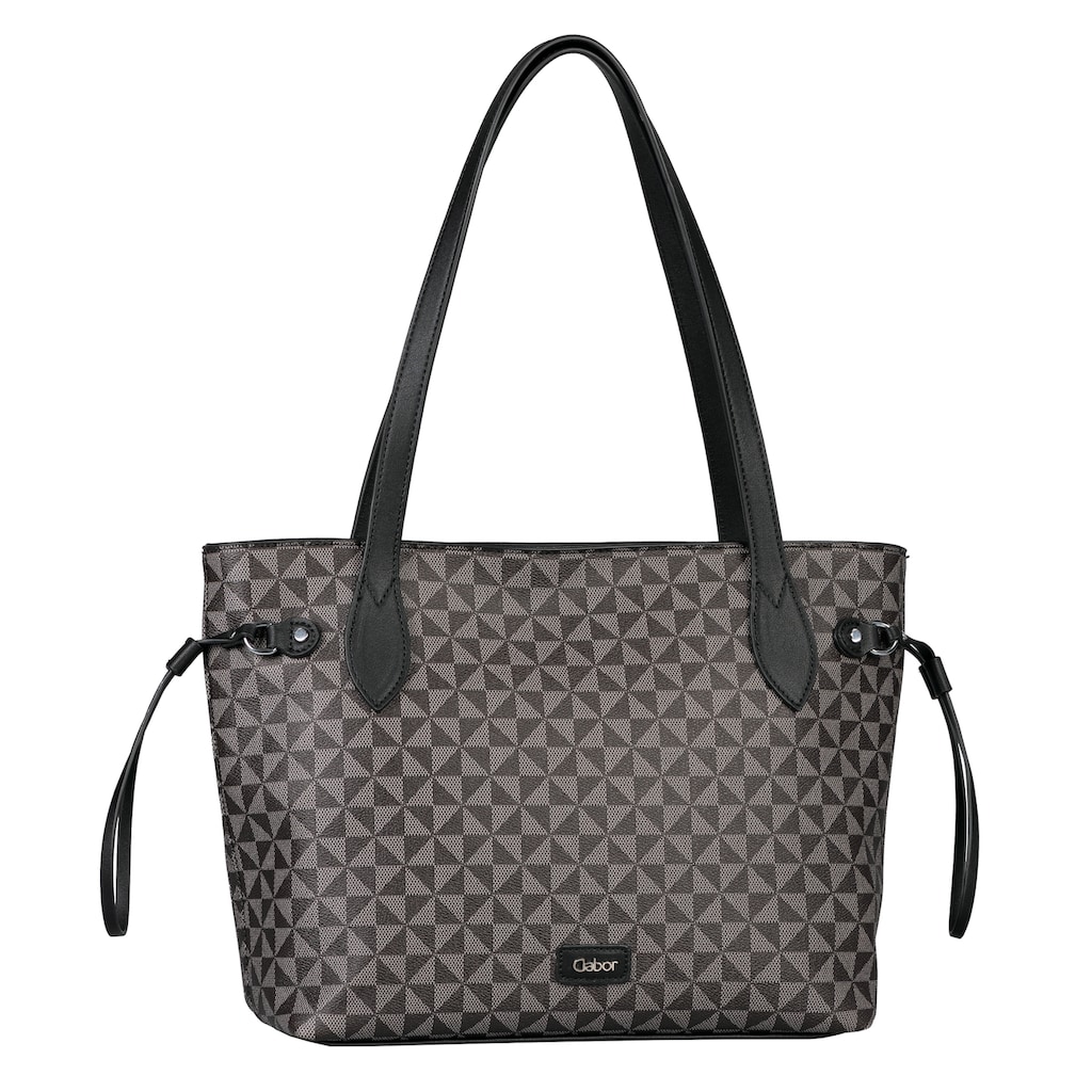 Gabor Shopper »Barina«, aus Lederimitat mit charakteristischem All-Over-Druck und Metall Logo