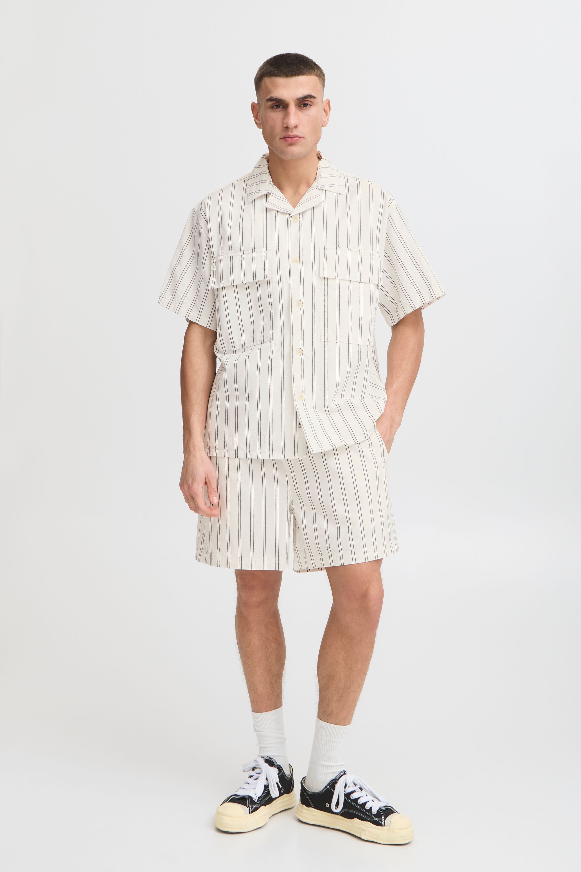 Solid Kurzarmhemd "Kurzarmhemd SDPETRUS" günstig online kaufen