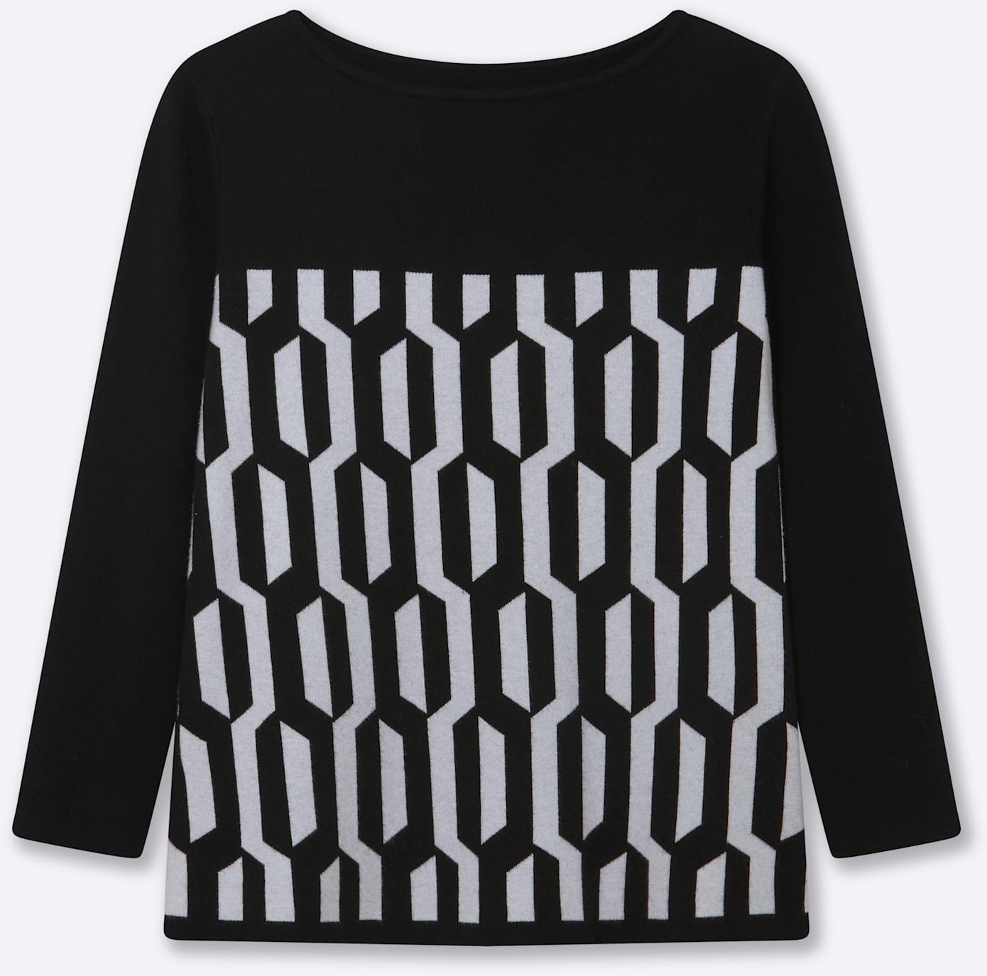 Thumbnail - Sheego Jacquardpullover "Pullover"