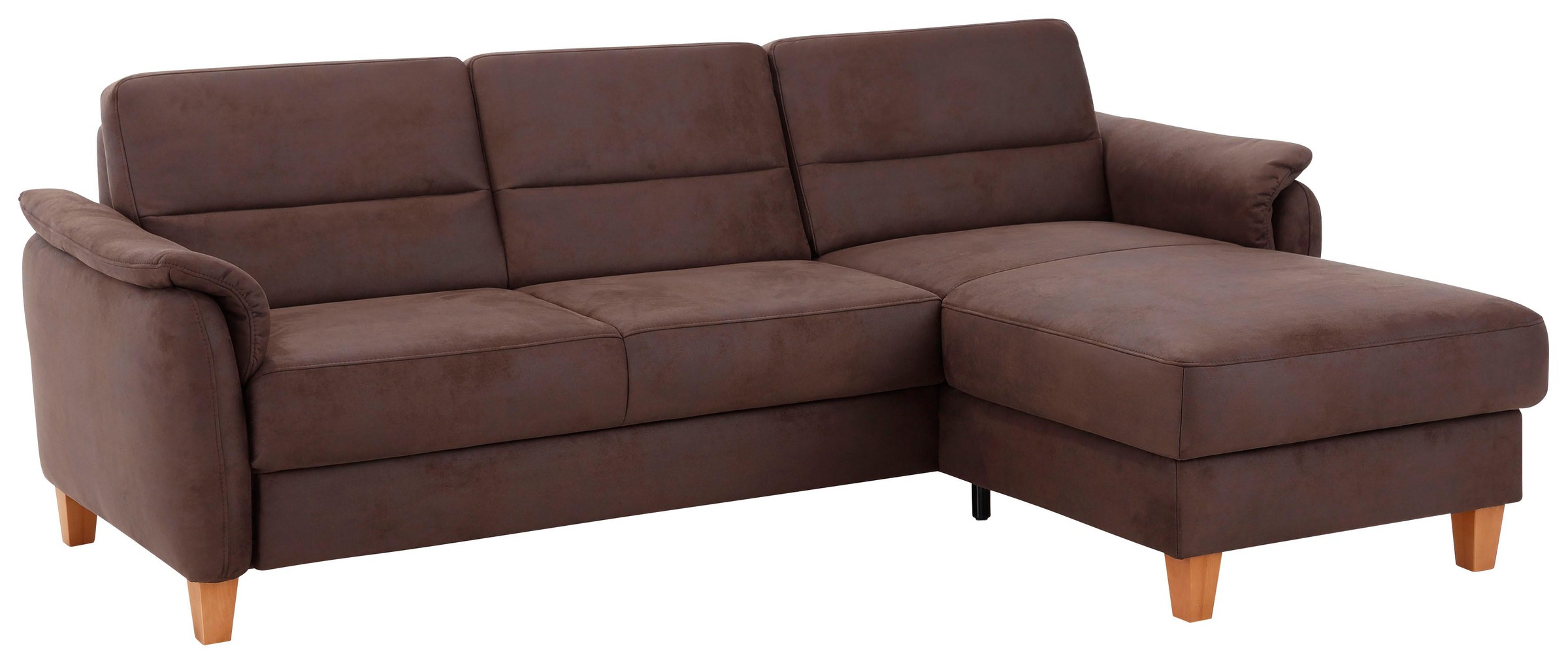 Thumbnail - Home affaire Ecksofa "Palmera L-Form, B: 244 cm" optional Bettfunktion & Bettkasten, Federkern