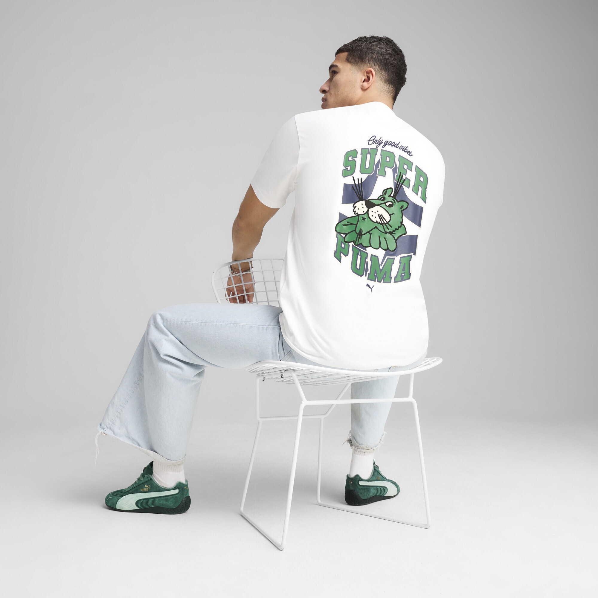 PUMA T-Shirt »GRAPHICS Super PUMA Relaxed T-Shirt Herren«