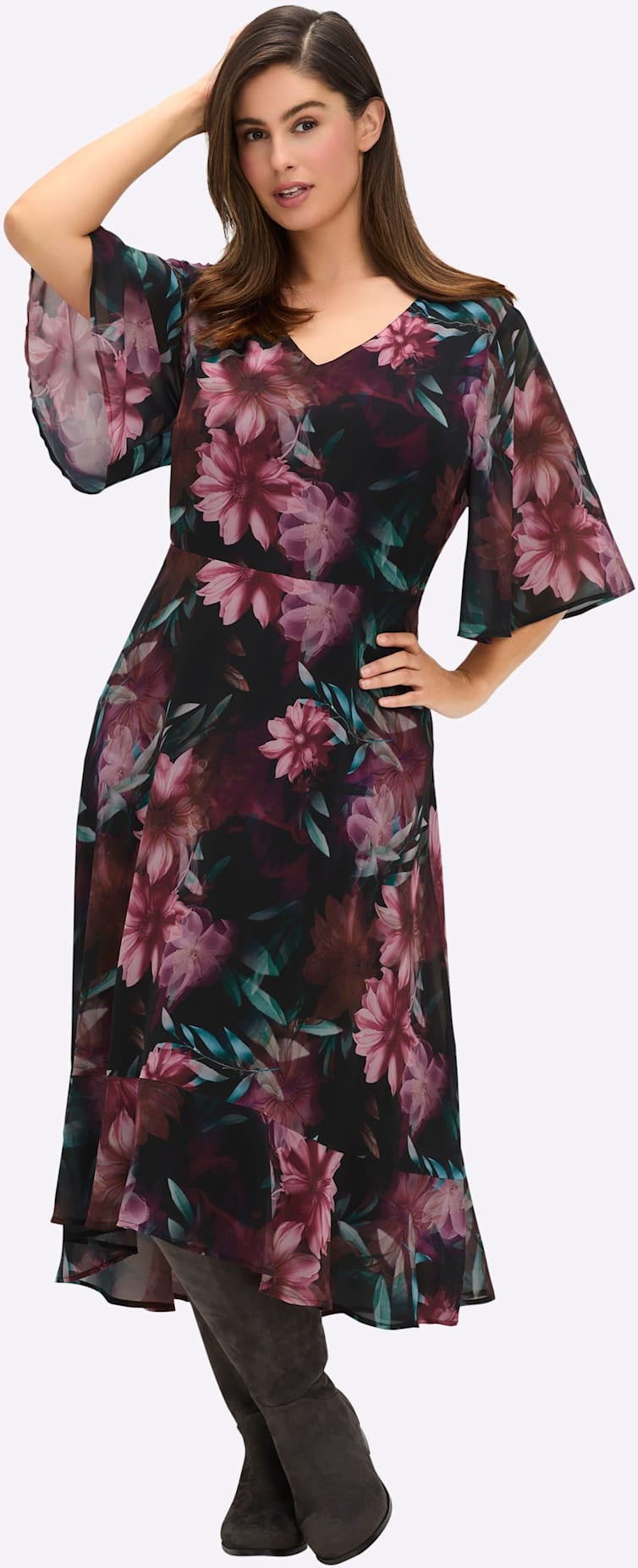 Sheego Sommerkleid "Kleid" günstig online kaufen