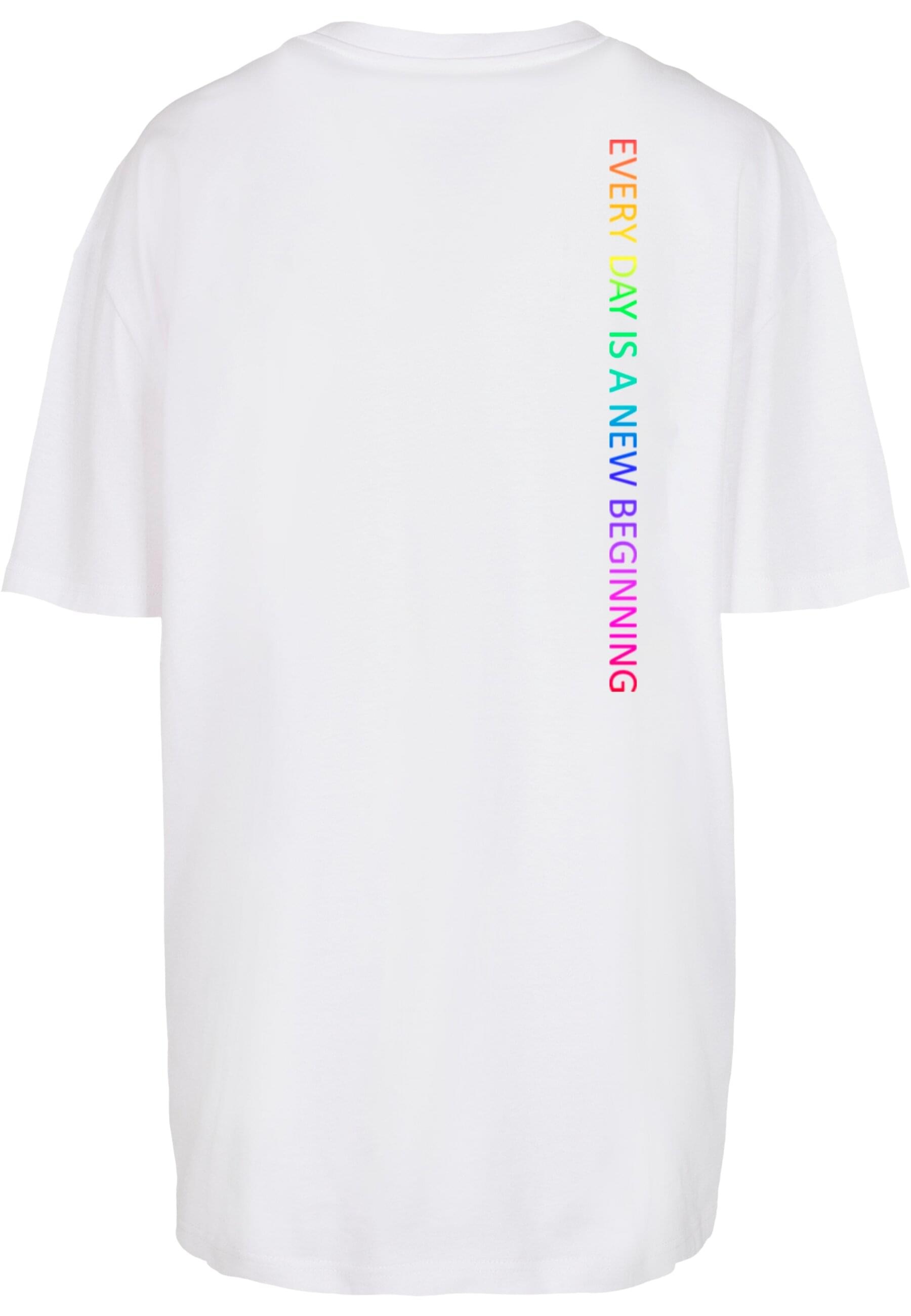 Merchcode T-Shirt "Merchcode Damen Ladies Hope Rainbow Oversized Boyfriend günstig online kaufen