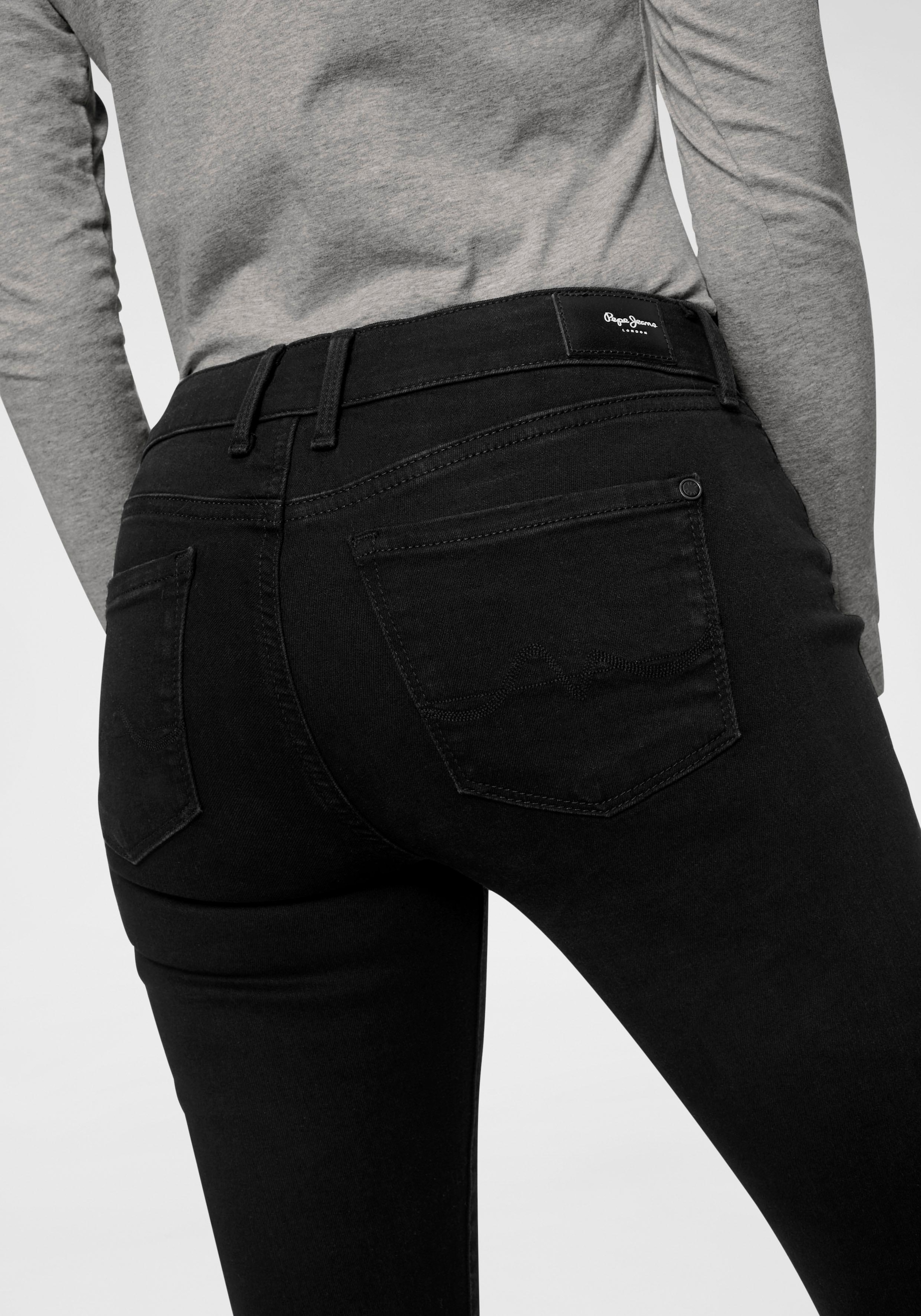 Pepe Jeans Skinny-fit-Jeans »SOHO«, im 5-Pocket-Stil mit 1-Knopf Bund und Stretch-Anteil