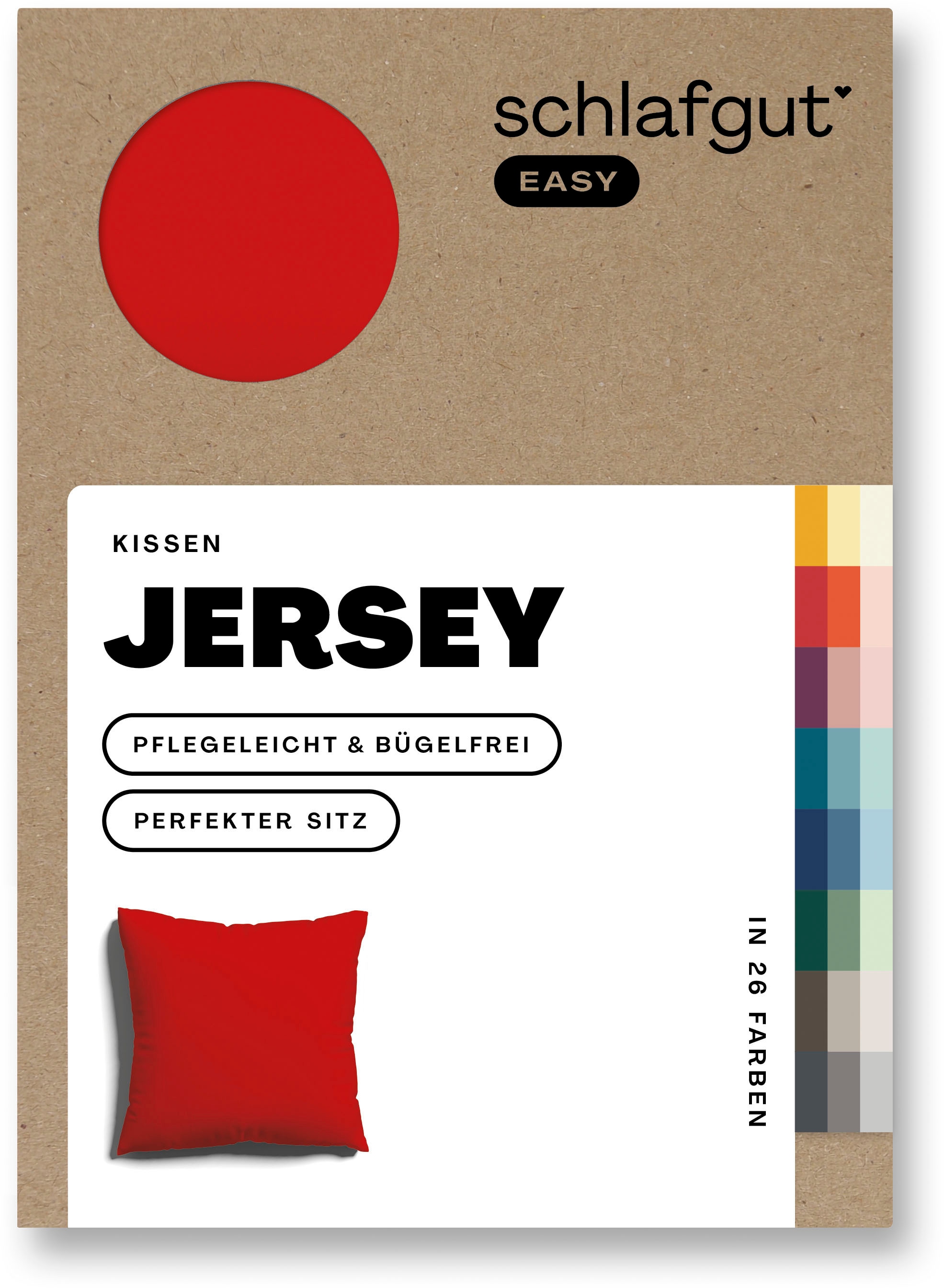 Schlafgut Kissenbezug »EASY Jersey« (1 St.) Kiss...
