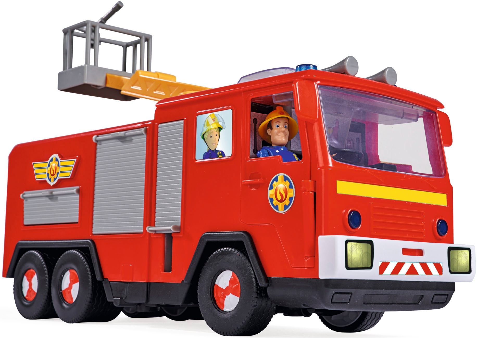 SIMBA Spielzeug-Feuerwehr »Feuerwehrmann Sam, Jupiter Pro«, mit Licht- und Soundeffekten