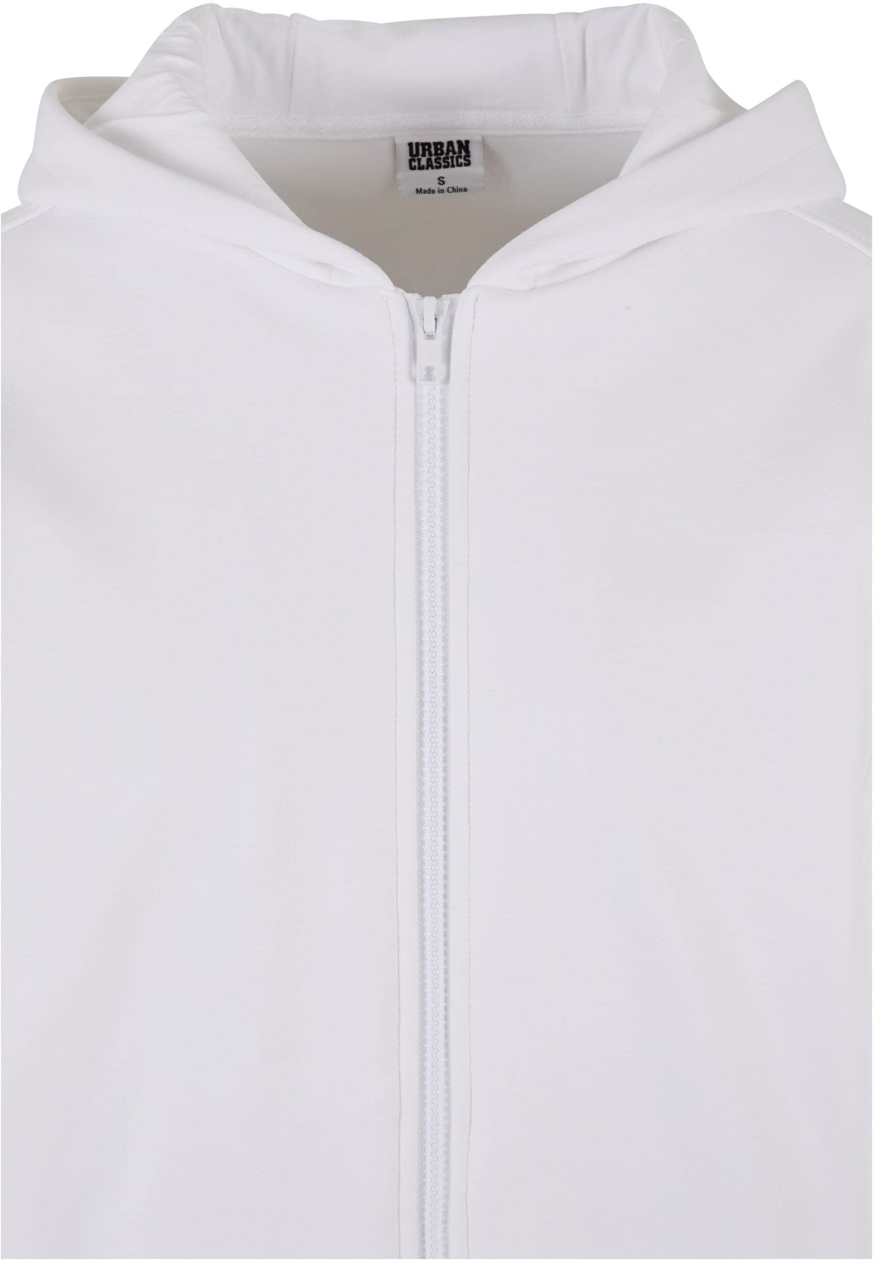 URBAN CLASSICS Sweatjacke »Urban Classics Damen Ladies Cozy Short Zip Hoody«