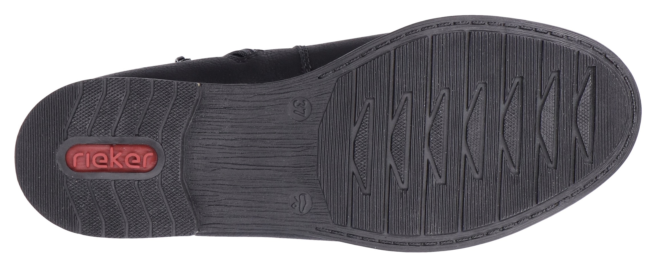 Rieker Winterstiefelette, Chelseaboots, Boots, Blockabsatz, mit Innenreißverschluss